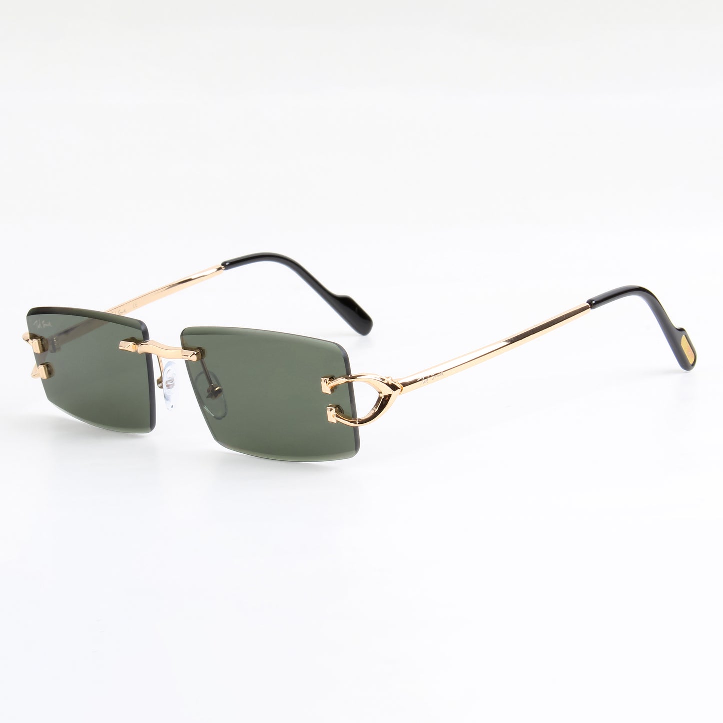 LUCENT | RIMLESS RECTANGLE SUNGLASSES IN METAL (IN 2 COLOURS)