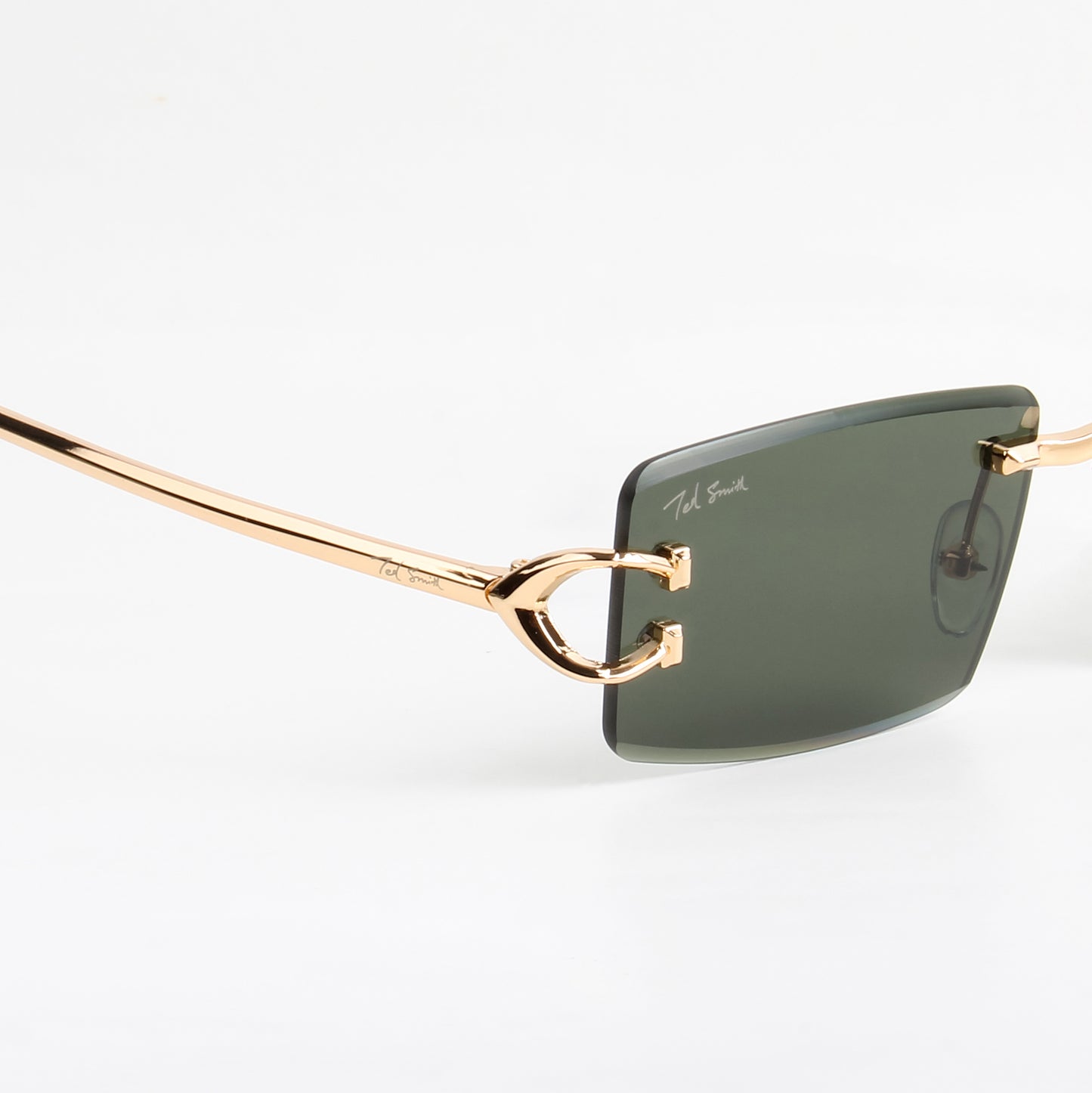 LUCENT | RIMLESS RECTANGLE SUNGLASSES IN METAL (IN 2 COLOURS)