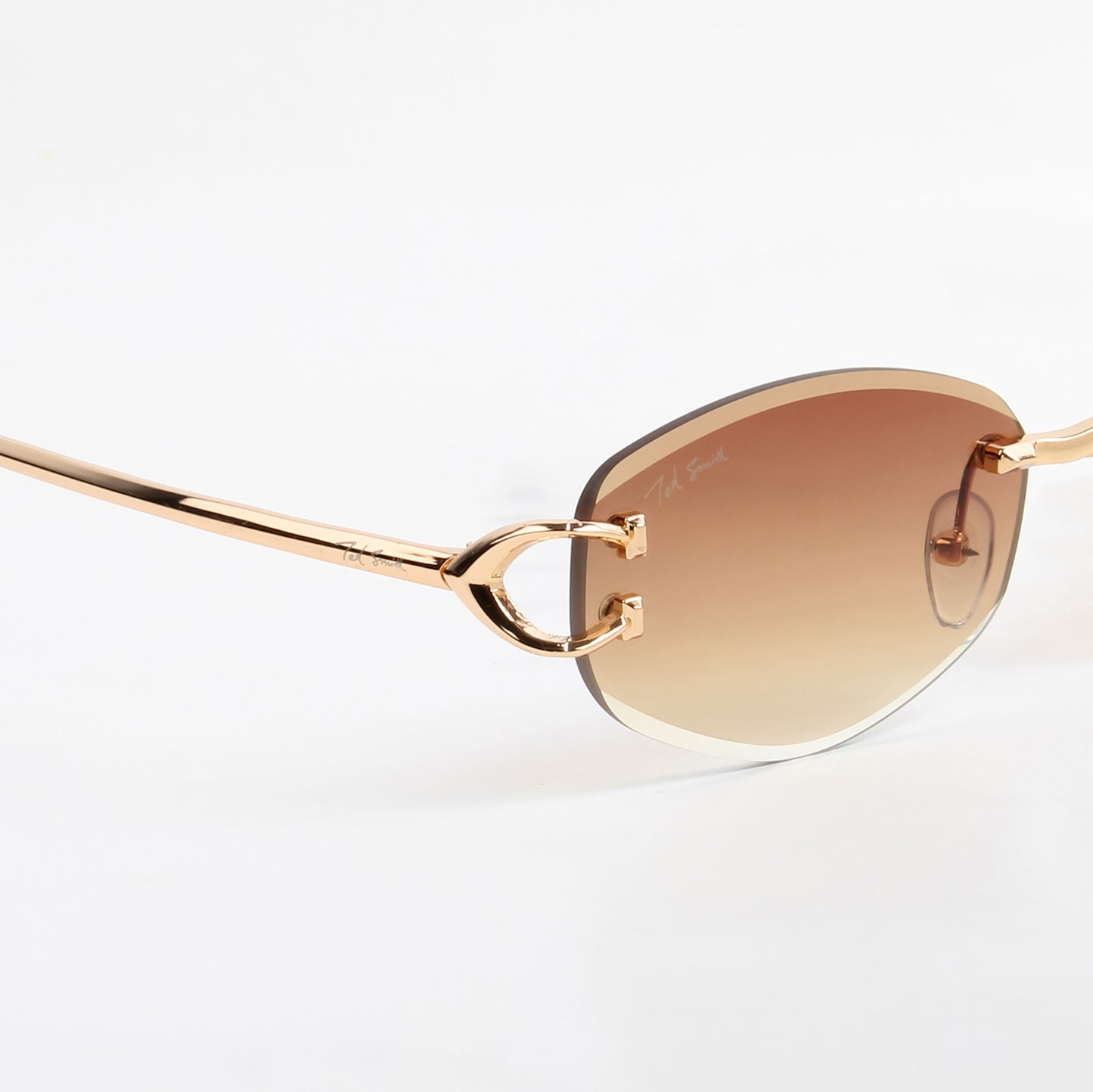 MONACO | RIMLESS OVAL SUNGLASSES IN METAL (IN 3 COLOURS)