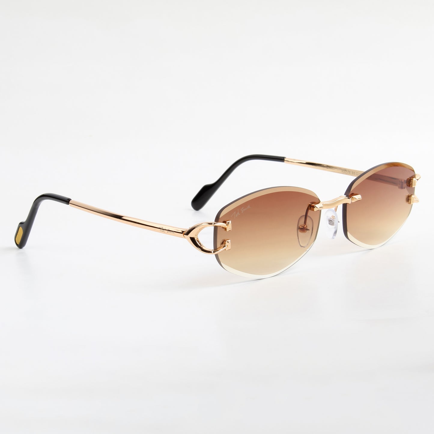 MONACO | RIMLESS OVAL SUNGLASSES IN METAL (IN 3 COLOURS)
