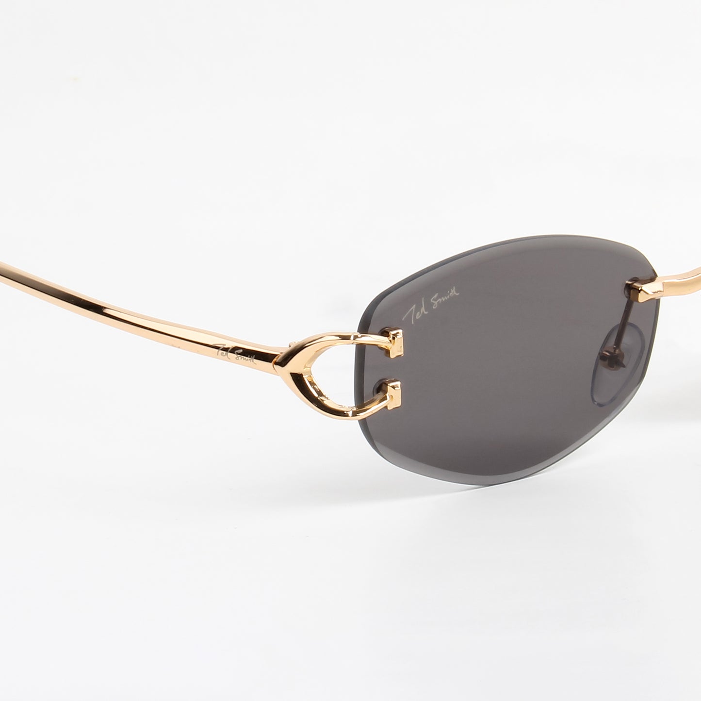 MONACO | RIMLESS OVAL SUNGLASSES IN METAL (IN 3 COLOURS)