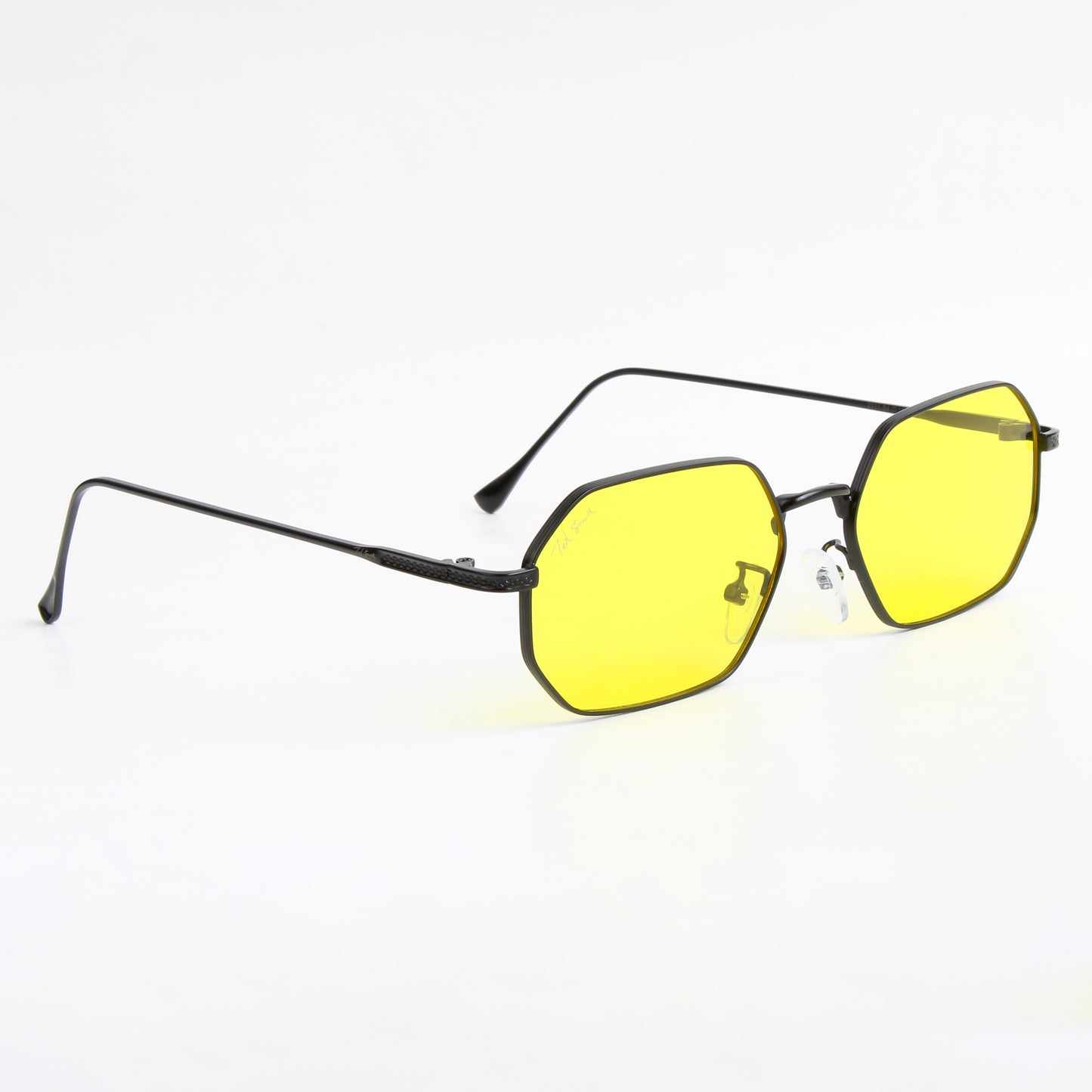 MIATA | FULLRIM HEXAGONAL SUNGLASSES IN METAL ( IN 5 COLOURS)