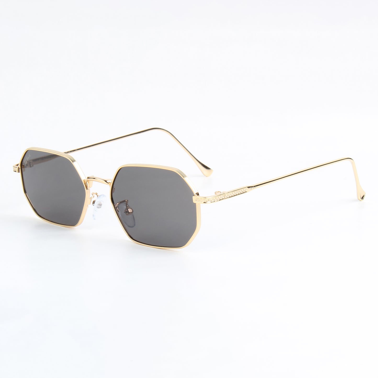 MIATA | FULLRIM HEXAGONAL SUNGLASSES IN METAL ( IN 5 COLOURS)