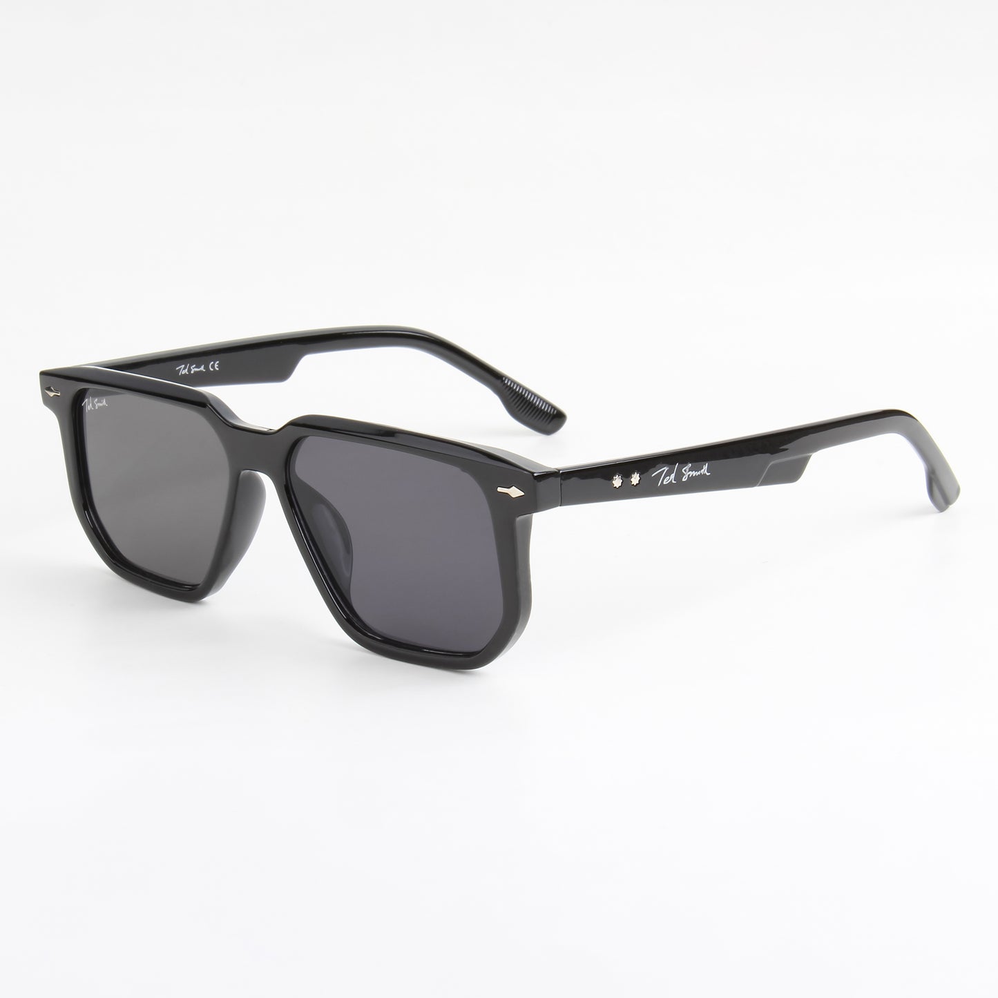 BENTLEY | SQUARE WAYFARER SUNGLASSES (IN BLACK)