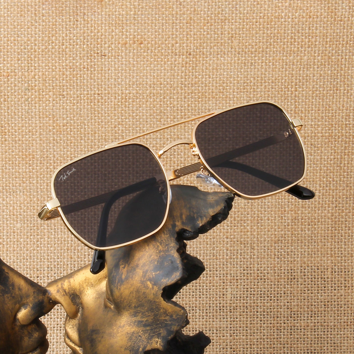 TANK | SQUARED AVIATOR SUNGLASSES IN METAL (IN 6 COLOURS)
