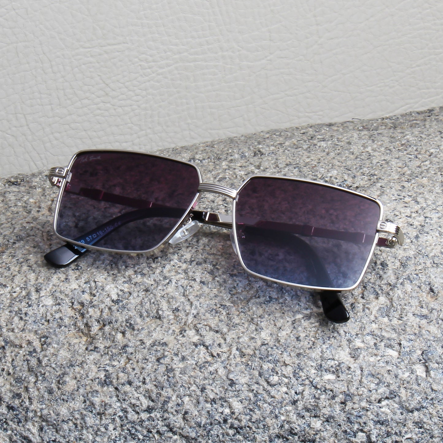 VECTOR | RECTANGLE FULL RIM SUNGLASSES IN METAL (IN 3 COLOURS)
