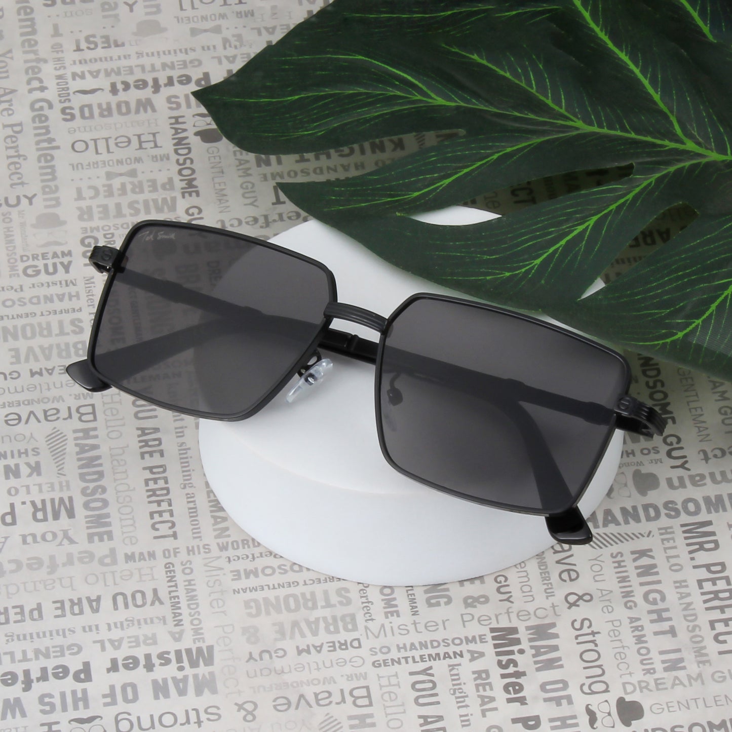 VECTOR | RECTANGLE FULL RIM SUNGLASSES IN METAL (IN 3 COLOURS)