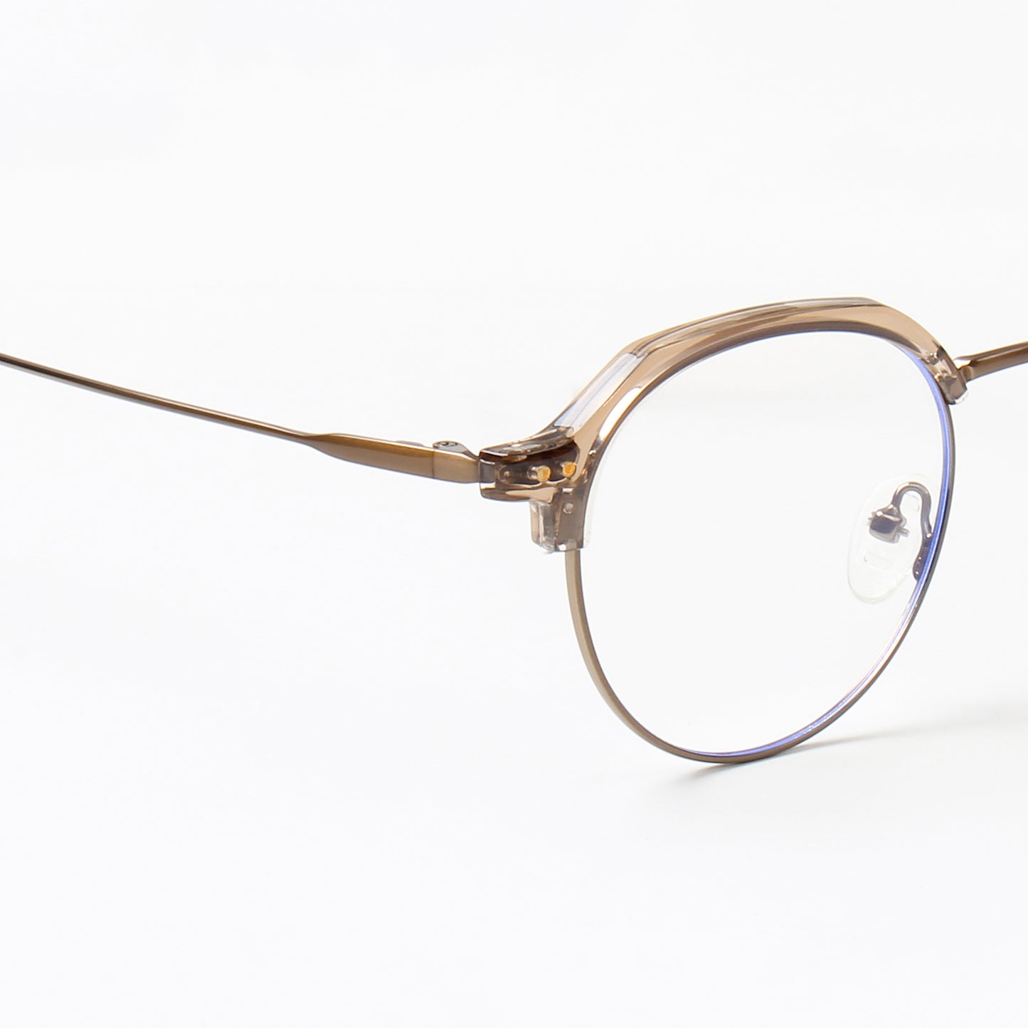 MILLER-X | UNISEX TITANIUM CLUBMASTER COMPUTER GLASSES (IN 3 COLORS)