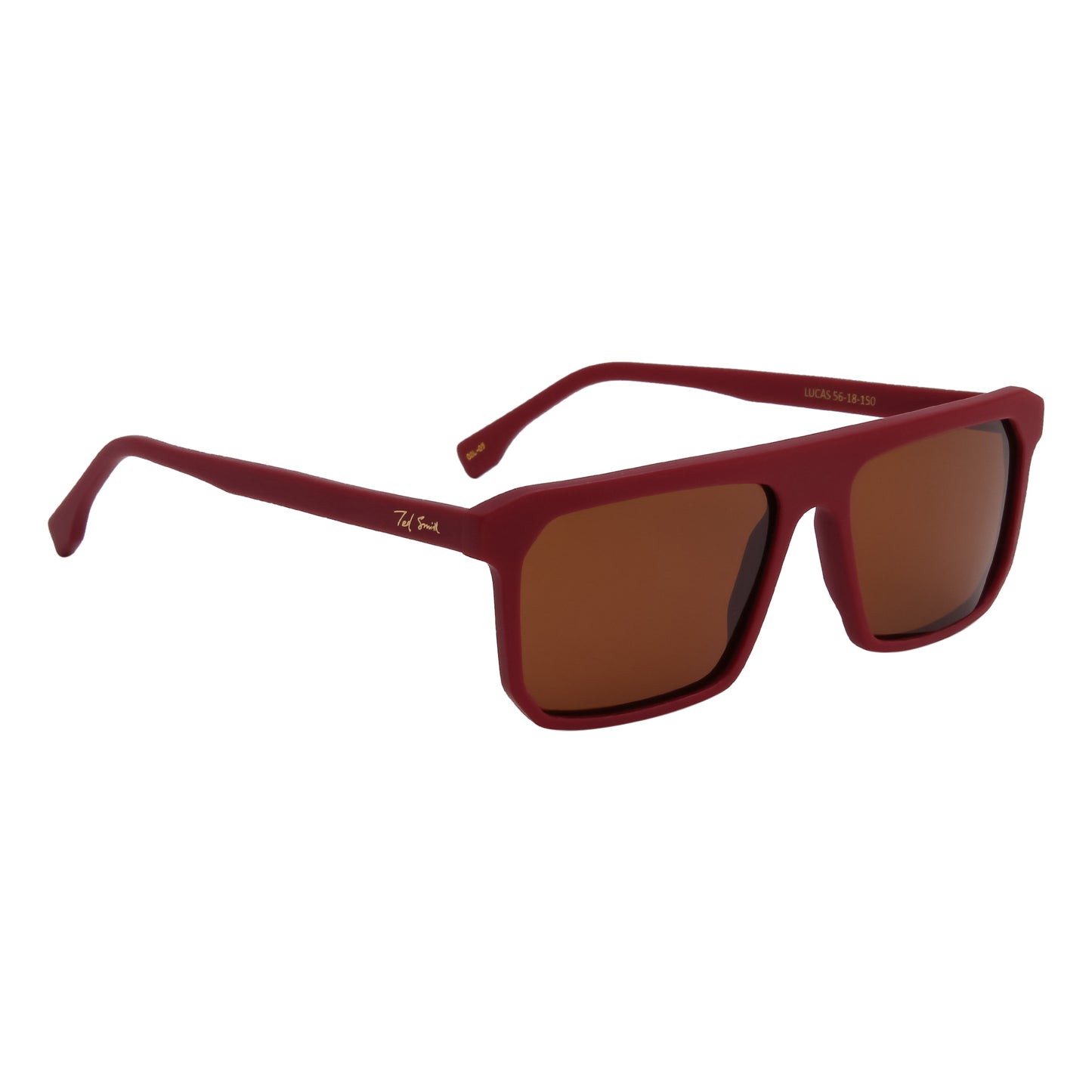 SUN-LUCAS UNISEX SQUARE ACETATE SUNGLASSES WITH POLARIZED LENS (IN 6 COLORS)