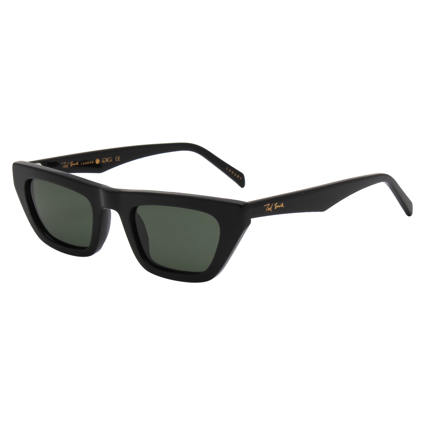 SUN-ALLBLK2.0 UNISEX CAT-EYE ACETATE SUNGLASSES WITH POLARIZED LENS (IN 6 COLORS)