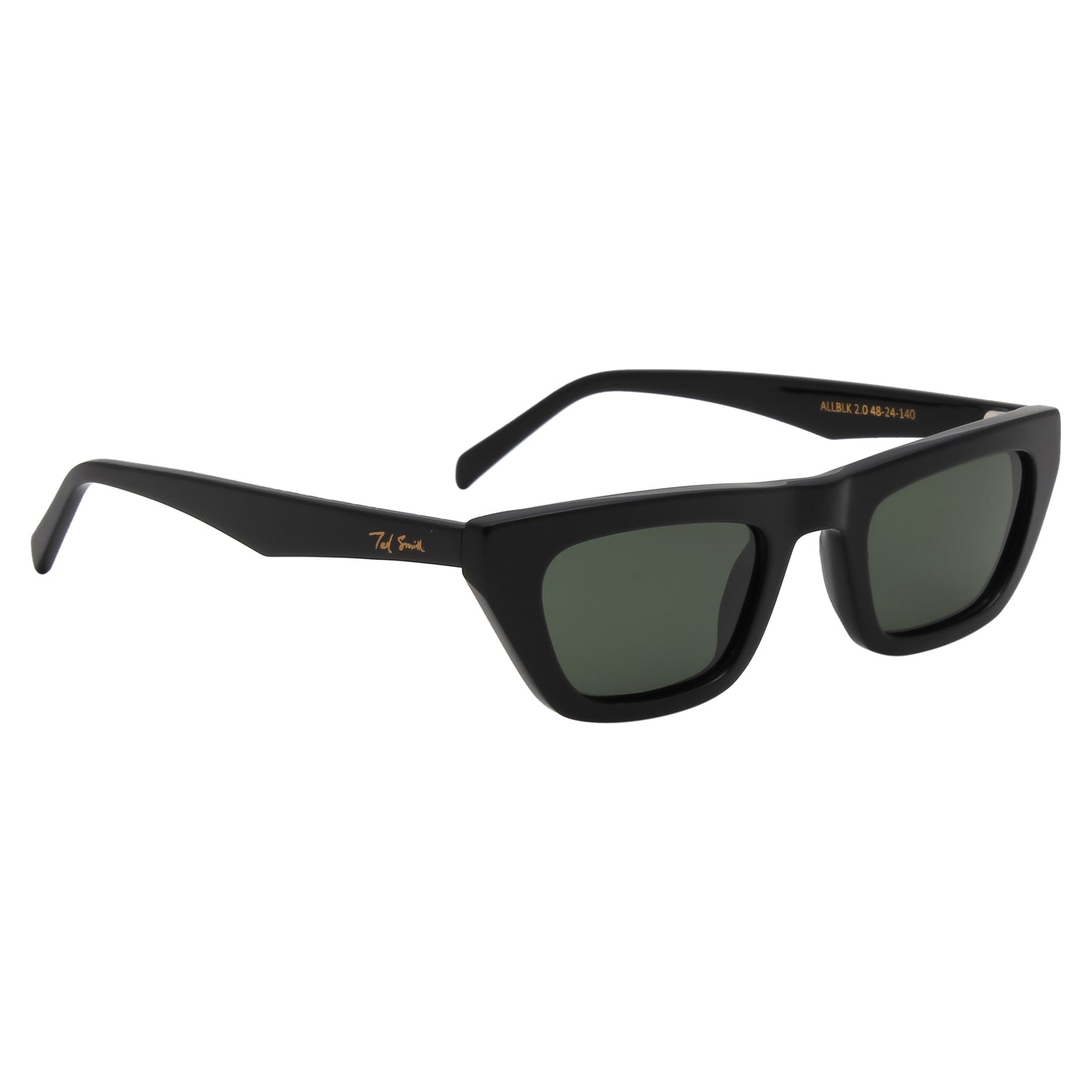 SUN-ALLBLK2.0 UNISEX CAT-EYE ACETATE SUNGLASSES WITH POLARIZED LENS (IN 6 COLORS)