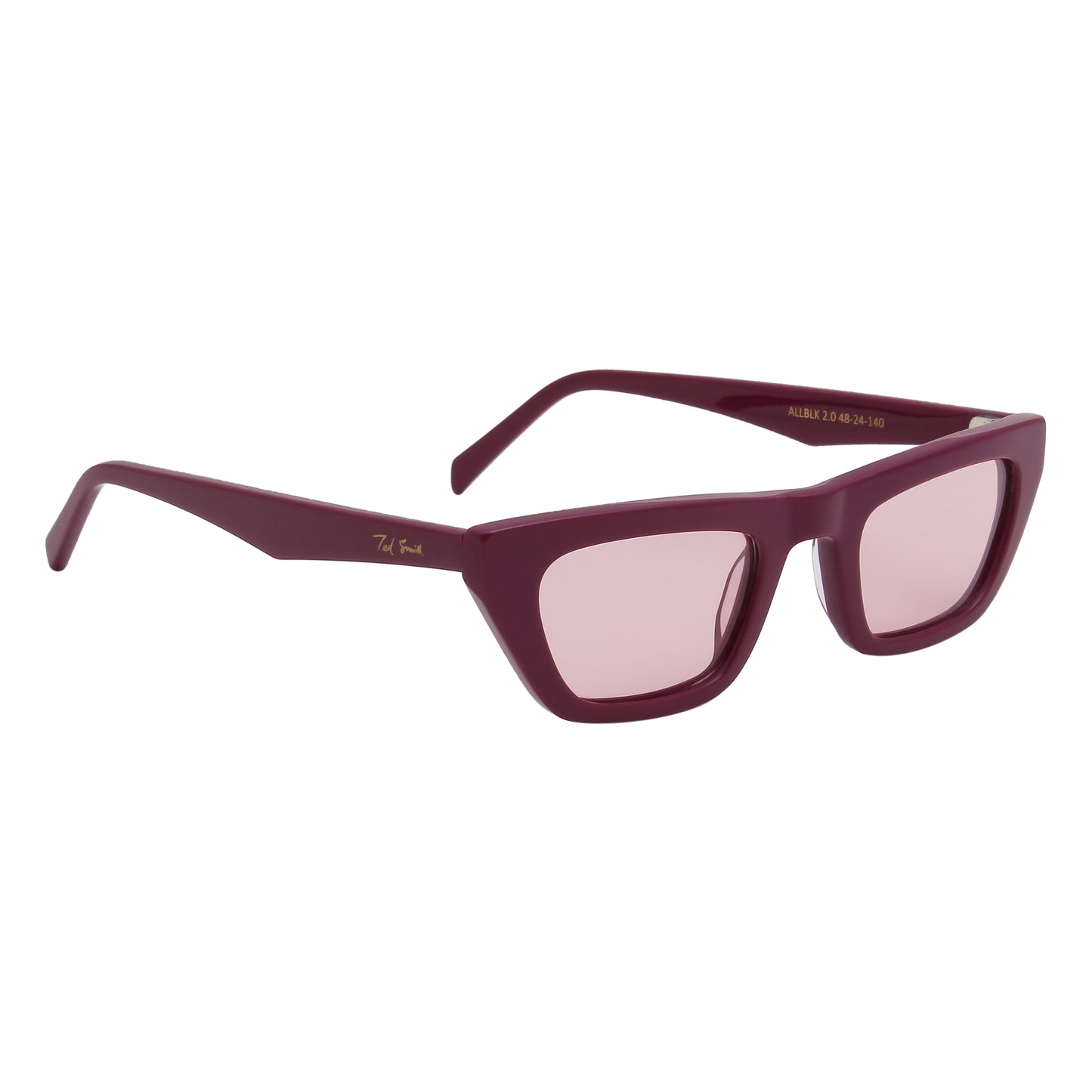 SUN-ALLBLK2.0 UNISEX CAT-EYE ACETATE SUNGLASSES WITH POLARIZED LENS (IN 6 COLORS)