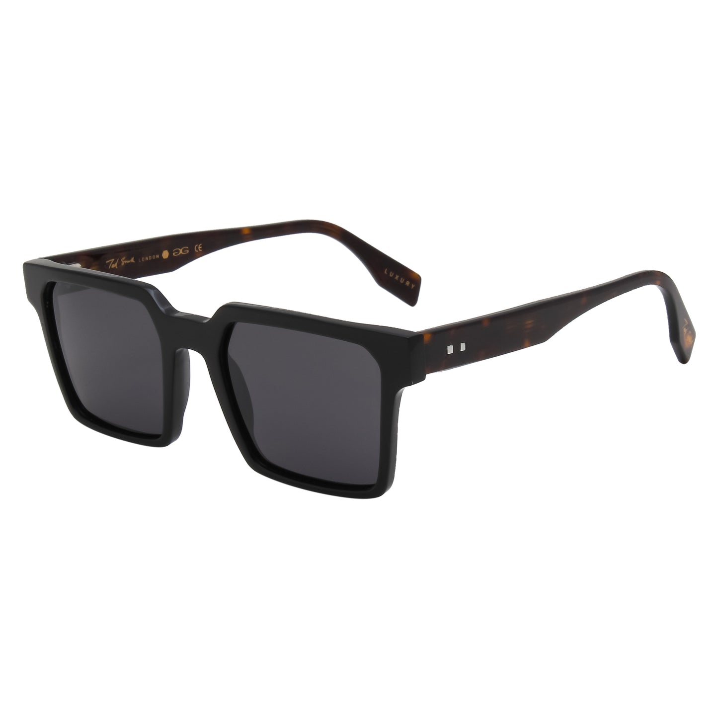 SUN-ETHAN UNISEX SQUARE ACETATE SUNGLASSES WITH POLARIZED LENS (IN 6 COLORS)