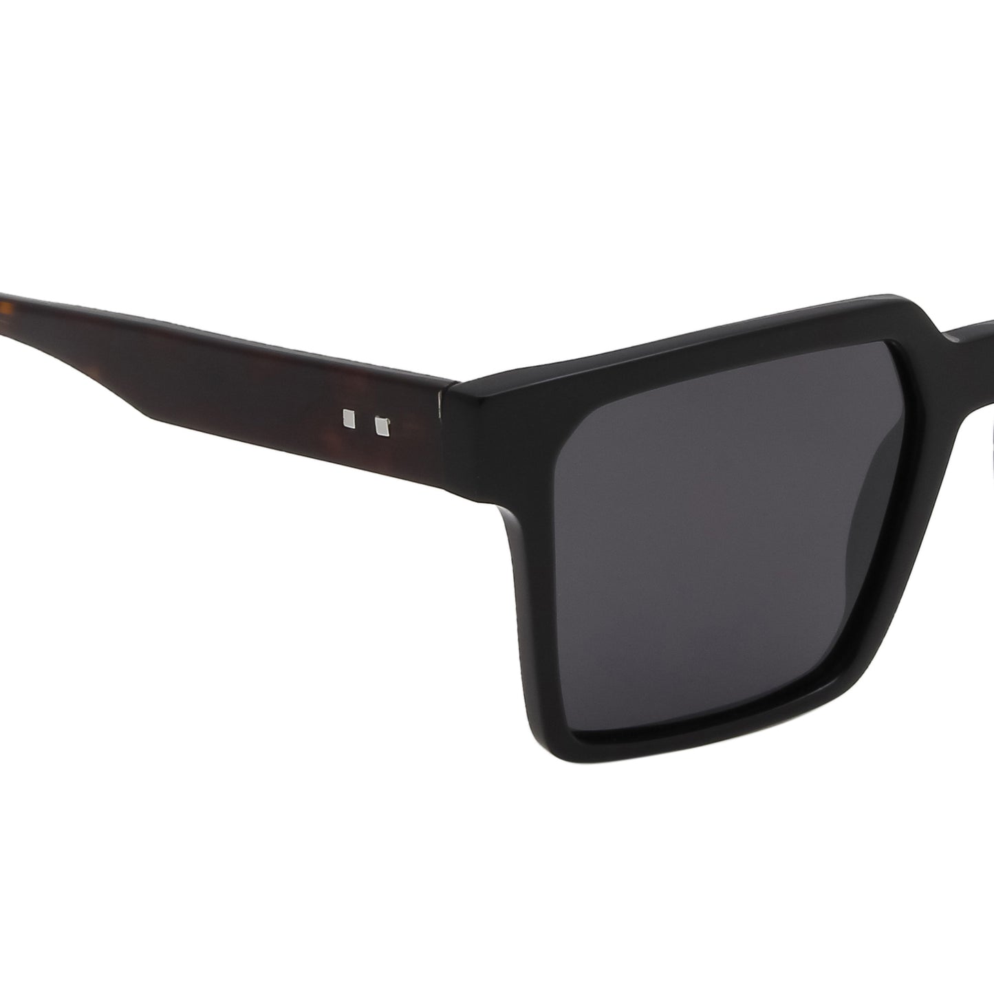 SUN-ETHAN UNISEX SQUARE ACETATE SUNGLASSES WITH POLARIZED LENS (IN 6 COLORS)