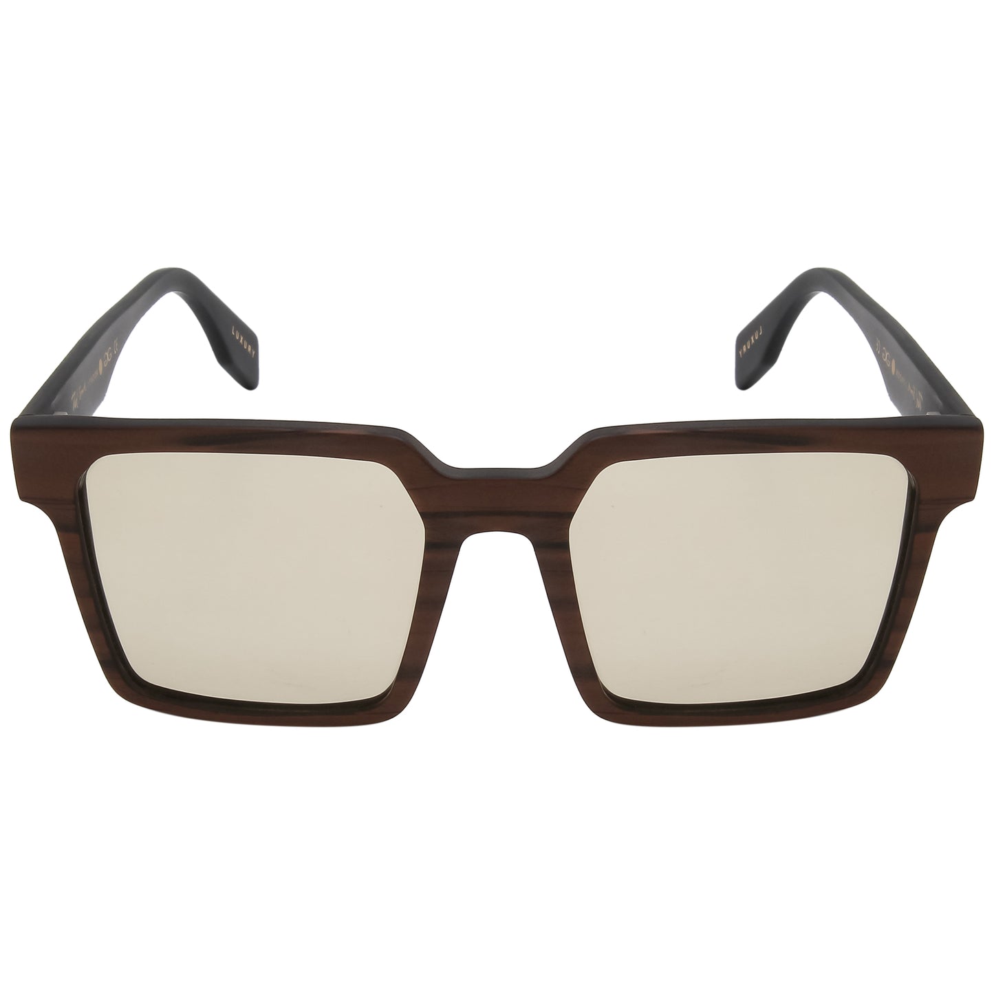 SUN-ETHAN UNISEX SQUARE ACETATE SUNGLASSES WITH POLARIZED LENS (IN 6 COLORS)