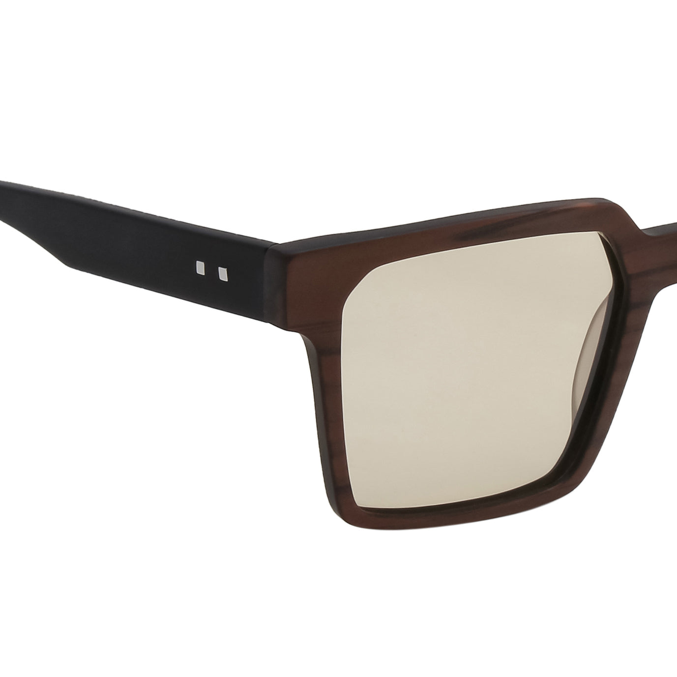 SUN-ETHAN UNISEX SQUARE ACETATE SUNGLASSES WITH POLARIZED LENS (IN 6 COLORS)