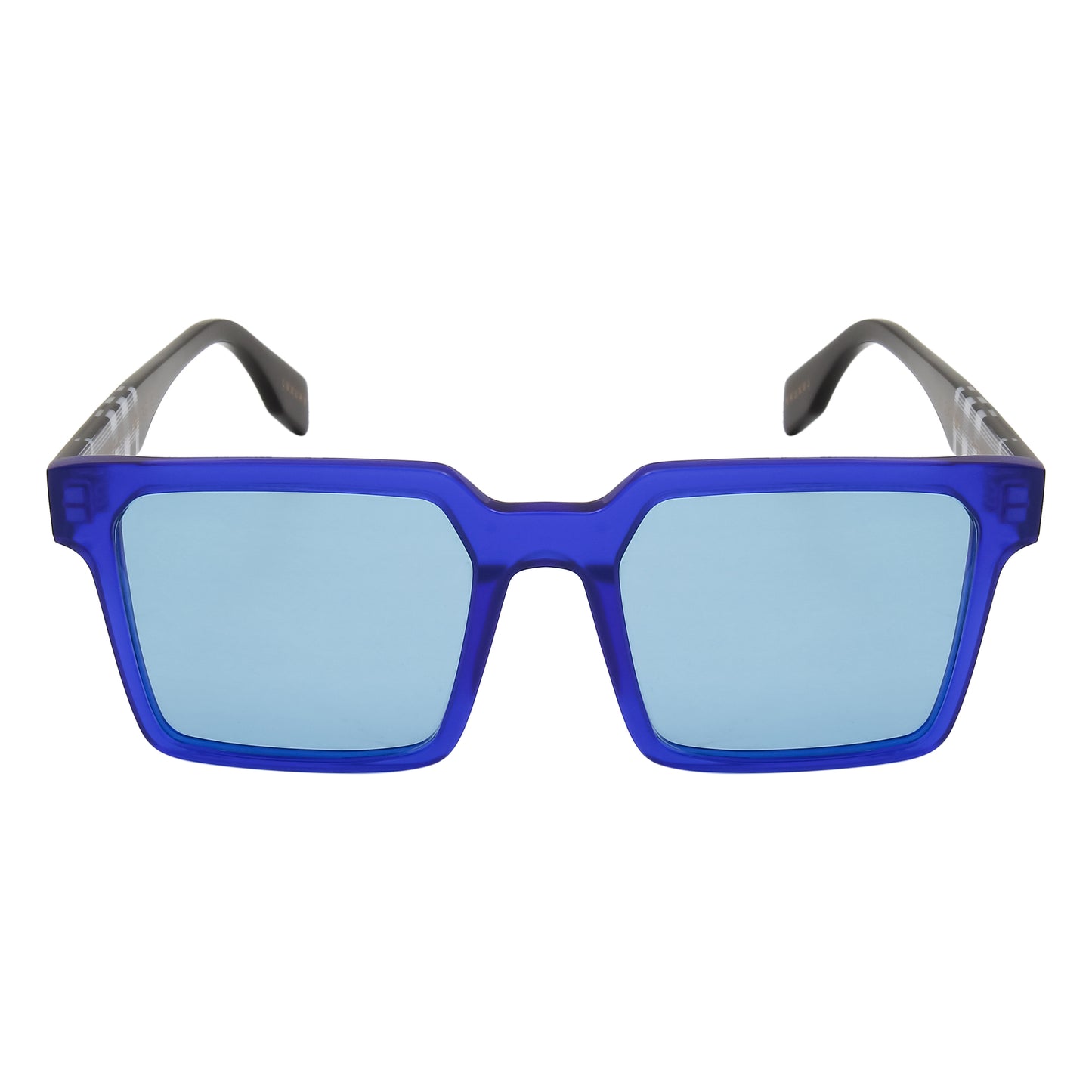 SUN-ETHAN UNISEX SQUARE ACETATE SUNGLASSES WITH POLARIZED LENS (IN 6 COLORS)