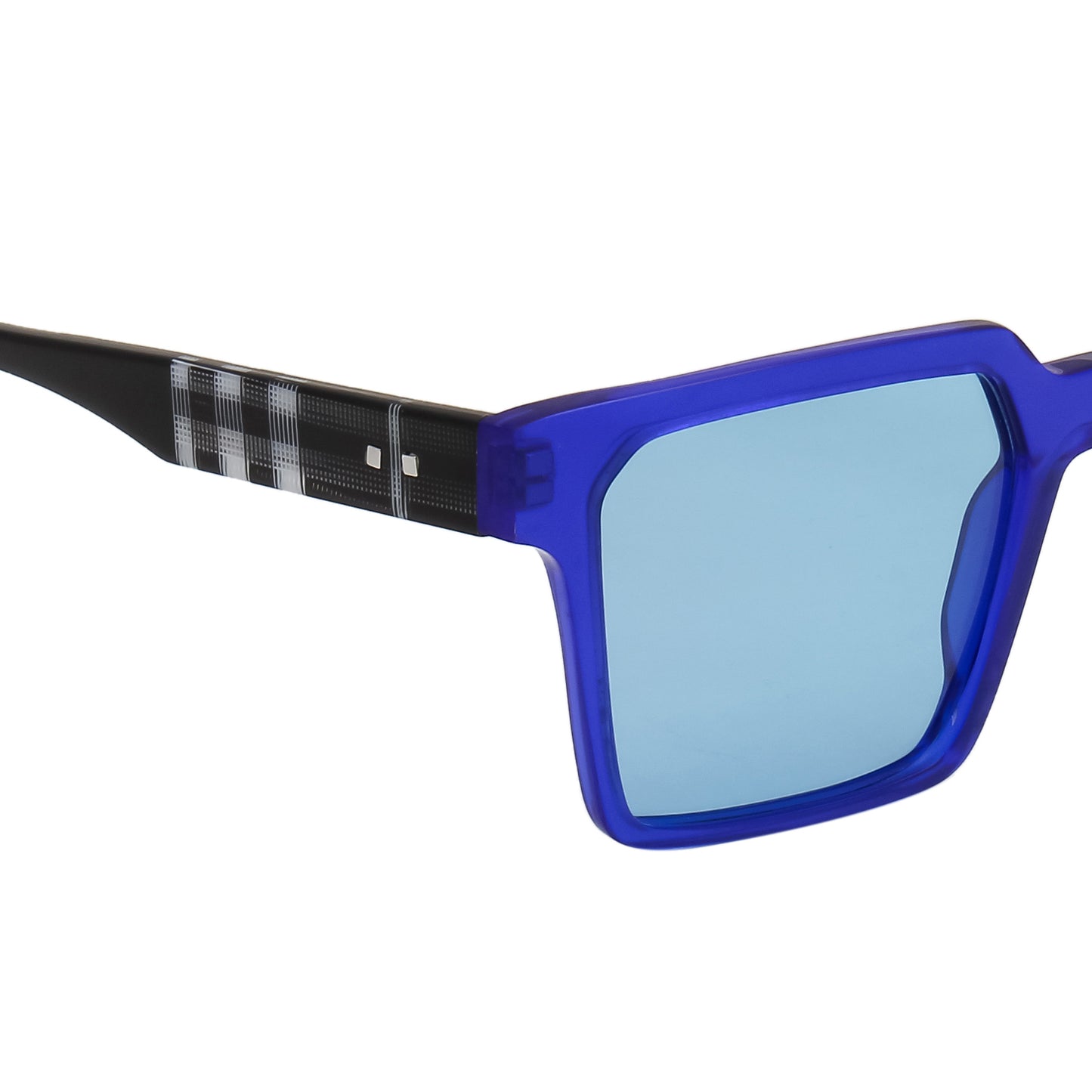 SUN-ETHAN UNISEX SQUARE ACETATE SUNGLASSES WITH POLARIZED LENS (IN 6 COLORS)