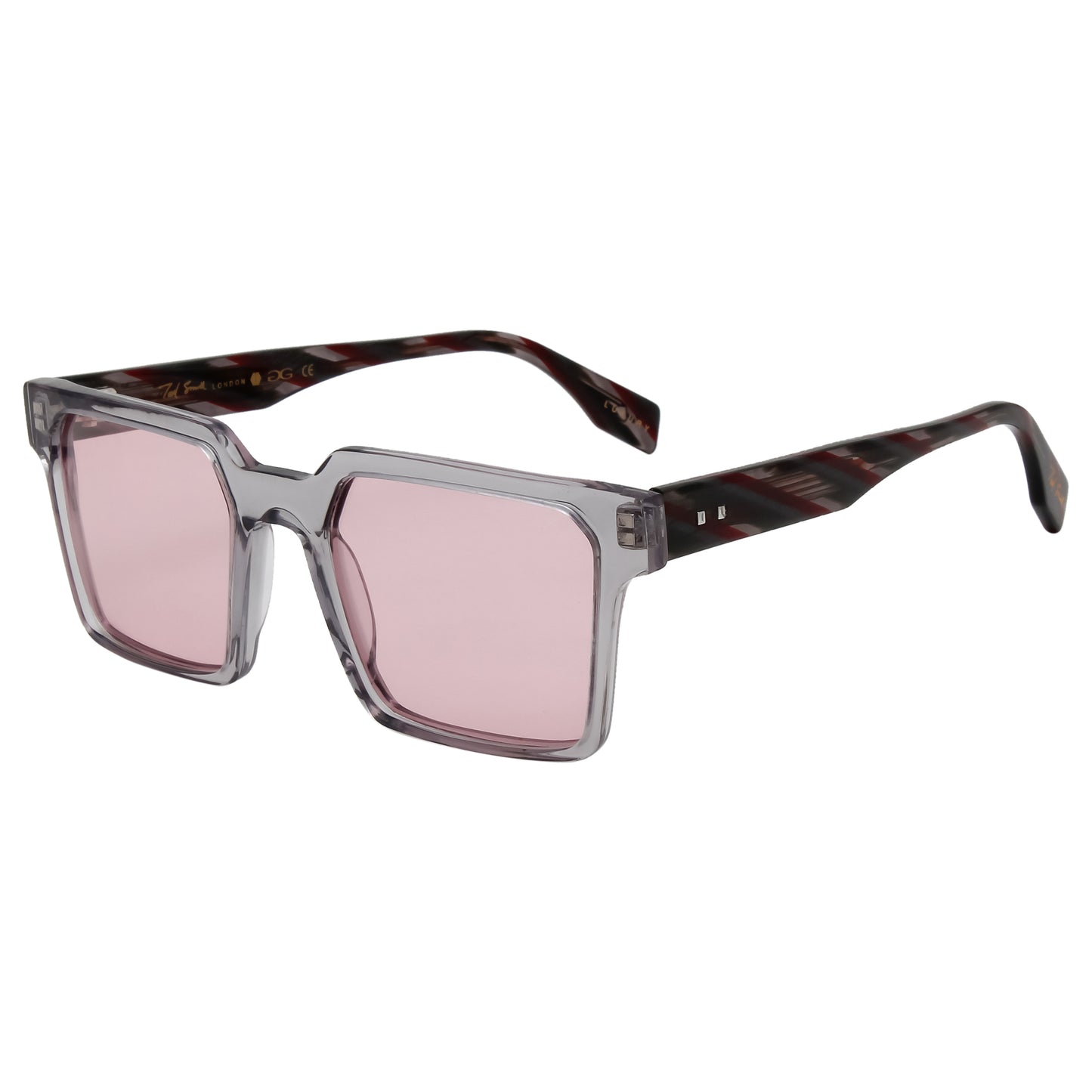 SUN-ETHAN UNISEX SQUARE ACETATE SUNGLASSES WITH POLARIZED LENS (IN 6 COLORS)