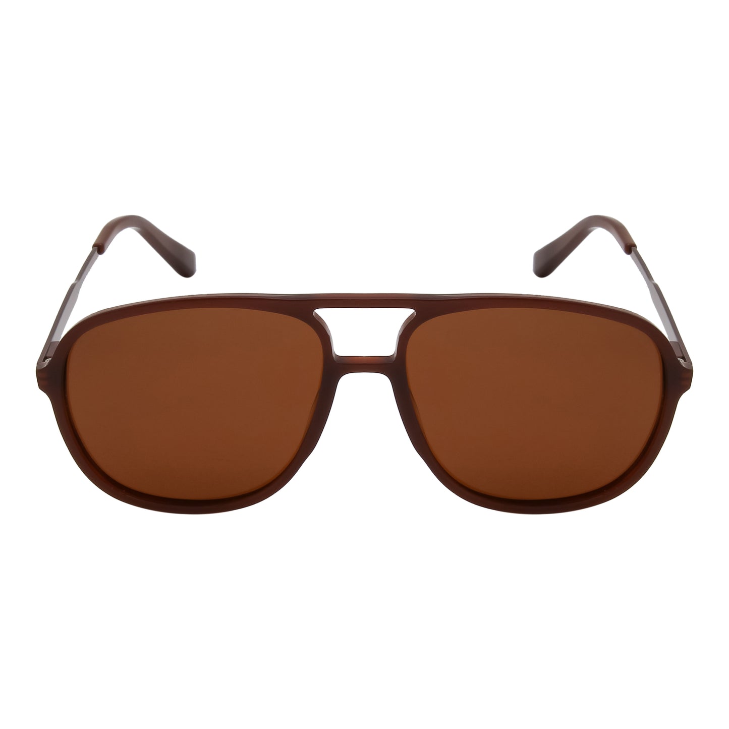 SUN-NURISTA UNISEX AVIATOR ACETATE SUNGLASSES WITH POLARIZED LENS