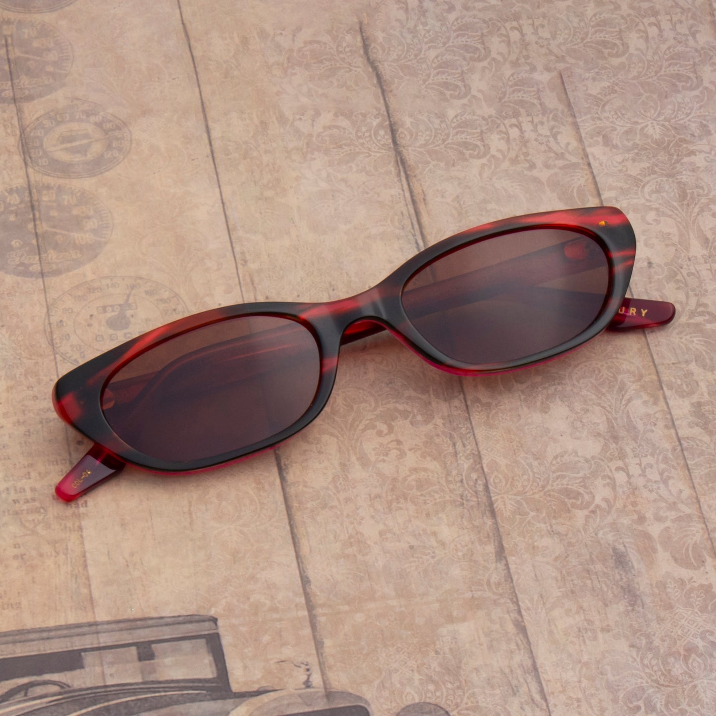 SUN-ARUBBA2.0 UNISEX CAT-EYE ACETATE SUNGLASSES WITH POLARIZED LENS (IN 6 COLORS)