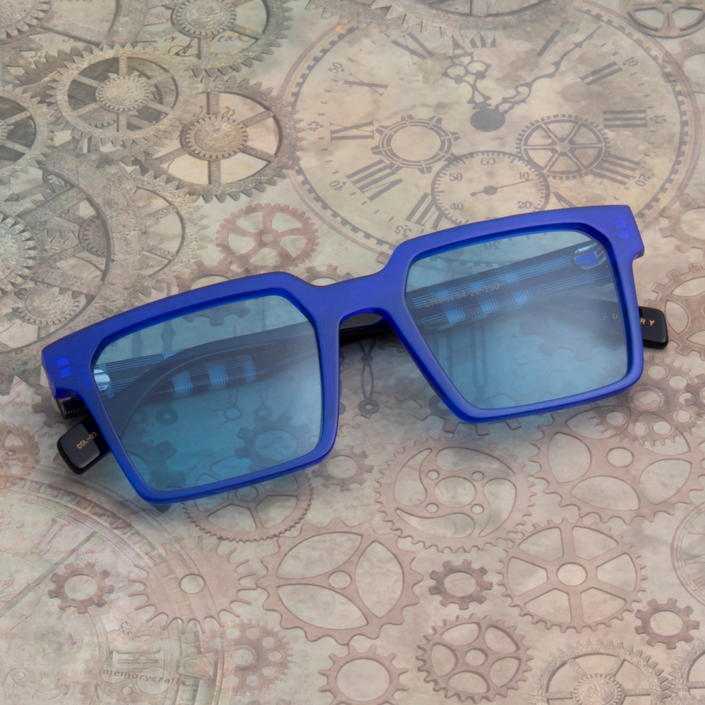 SUN-ETHAN UNISEX SQUARE ACETATE SUNGLASSES WITH POLARIZED LENS (IN 6 COLORS)
