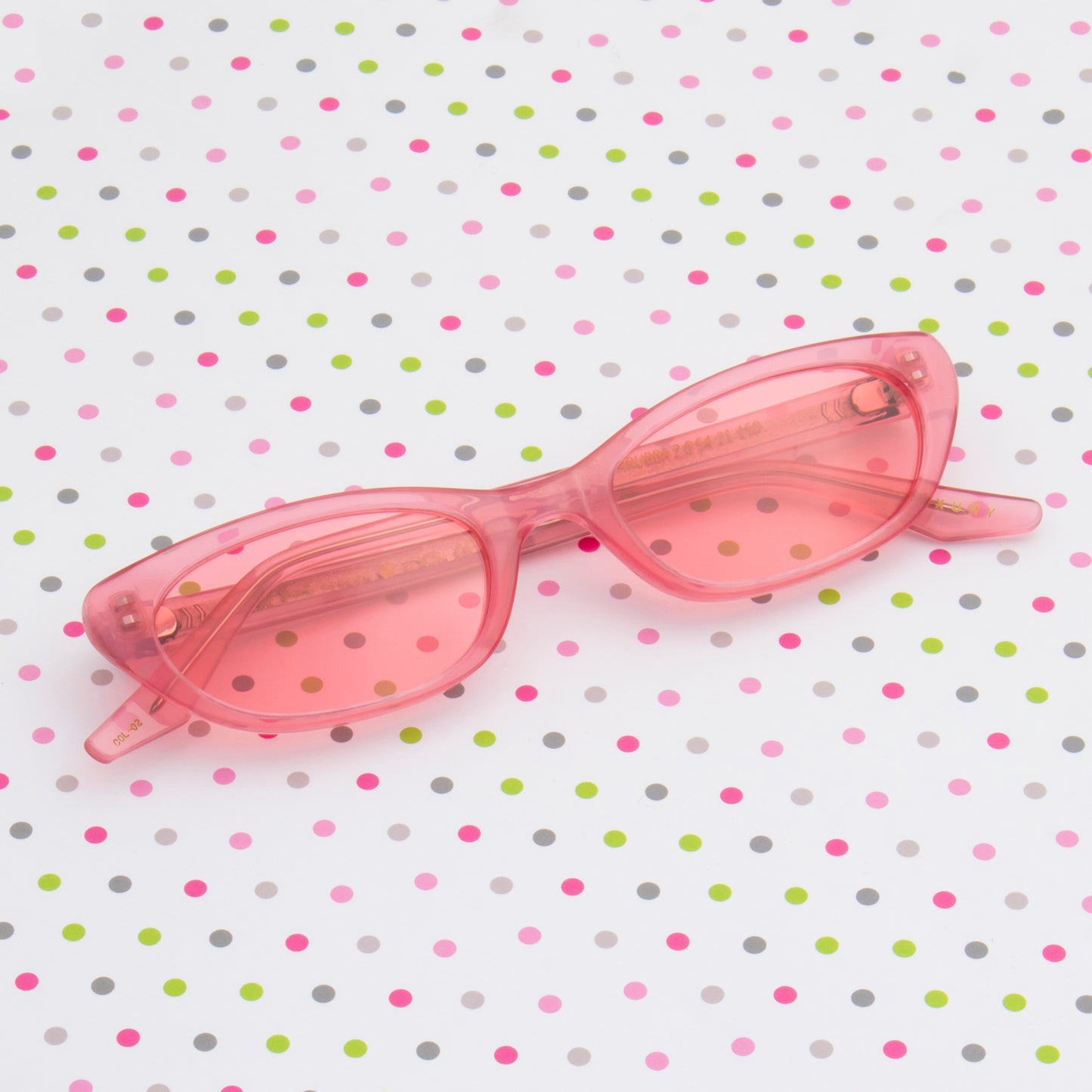 SUN-ARUBBA2.0 UNISEX CAT-EYE ACETATE SUNGLASSES WITH POLARIZED LENS (IN 6 COLORS)