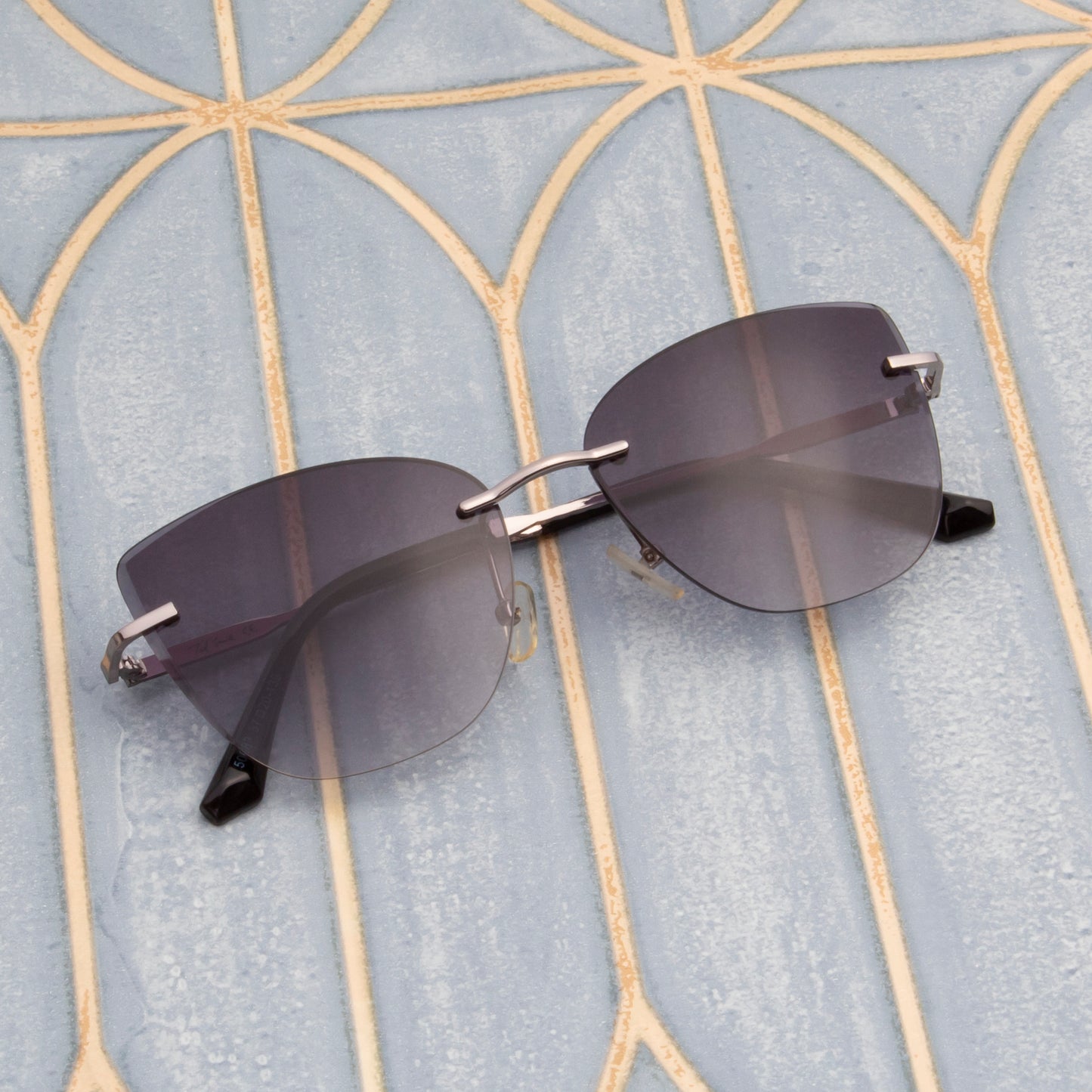 SPLASH WOMEN CAT-EYE METAL SUNGLASSES (IN 4 COLORS)
