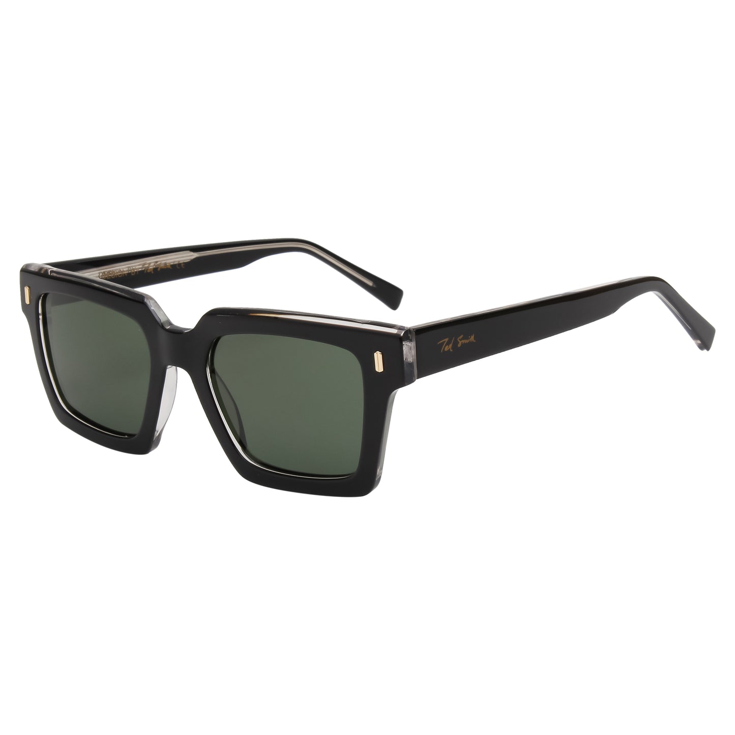 SUN-GRAHAM2 UNISEX SQUARE ACETATE SUNGLASSES WITH POLARIZED LENS (IN 6 COLORS)