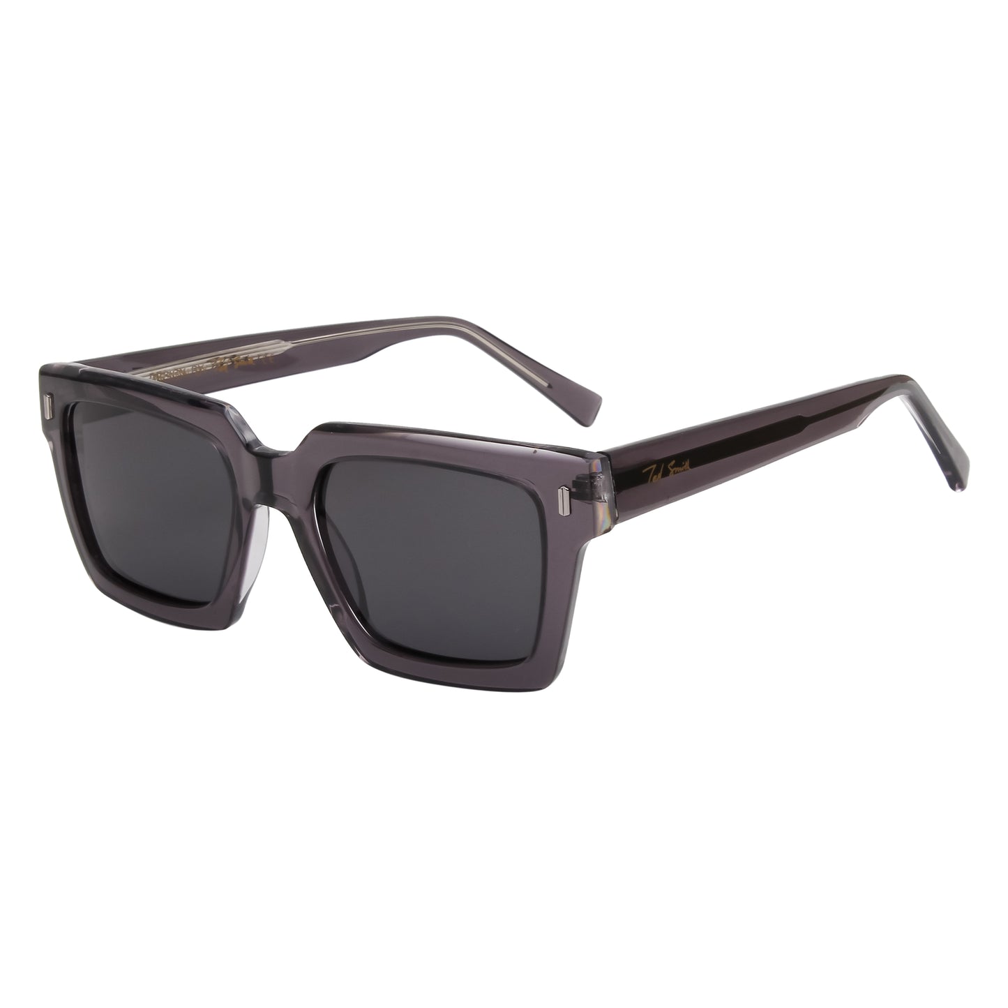 SUN-GRAHAM2 UNISEX SQUARE ACETATE SUNGLASSES WITH POLARIZED LENS (IN 6 COLORS)