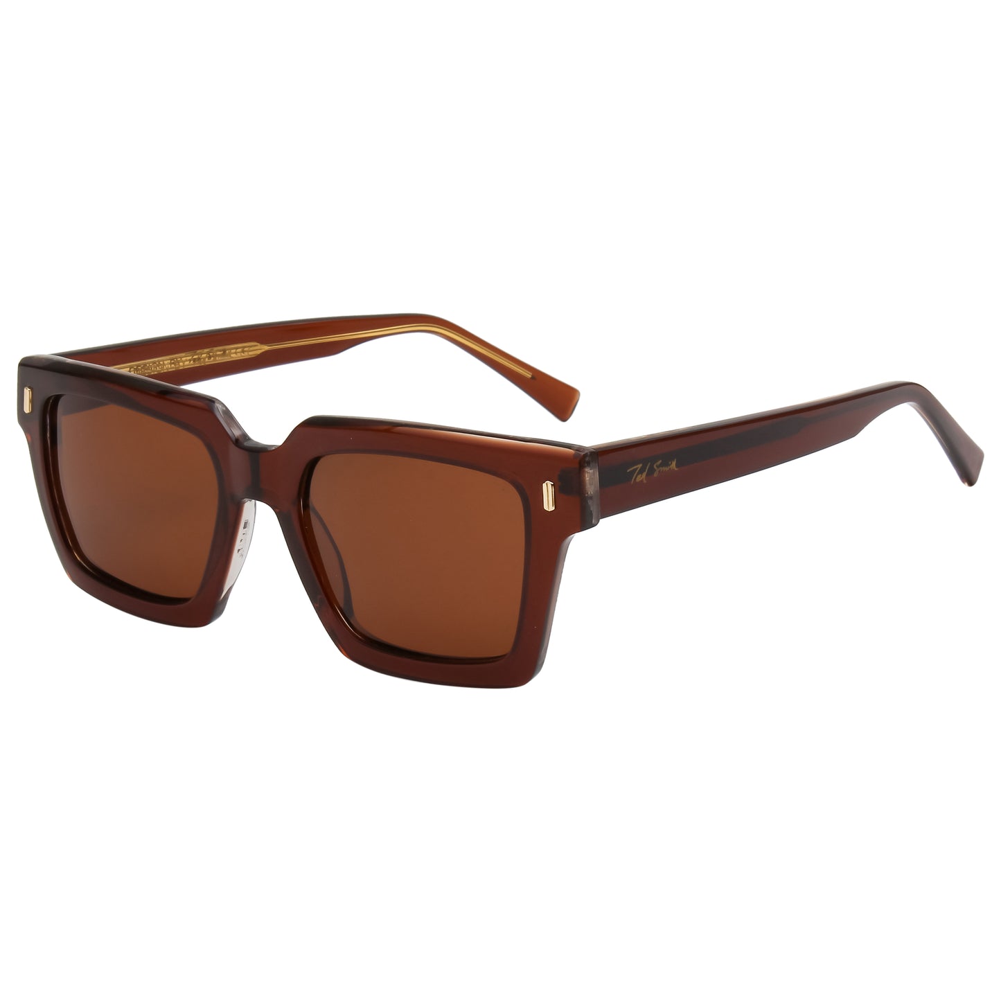 SUN-GRAHAM2 UNISEX SQUARE ACETATE SUNGLASSES WITH POLARIZED LENS (IN 6 COLORS)