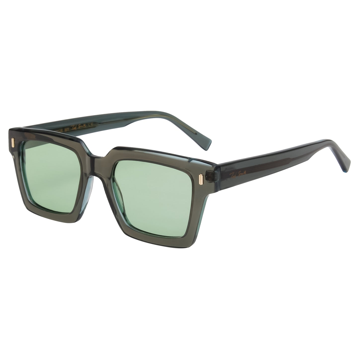 SUN-GRAHAM2 UNISEX SQUARE ACETATE SUNGLASSES WITH POLARIZED LENS (IN 6 COLORS)