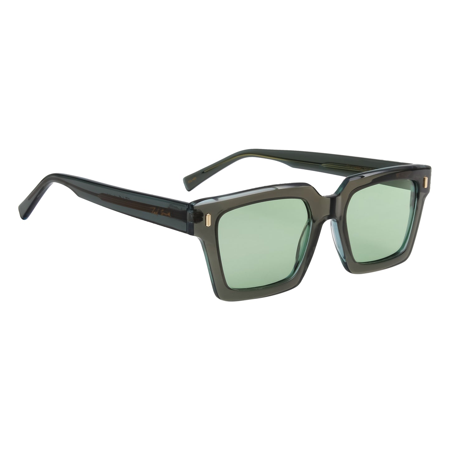 SUN-GRAHAM2 UNISEX SQUARE ACETATE SUNGLASSES WITH POLARIZED LENS (IN 6 COLORS)