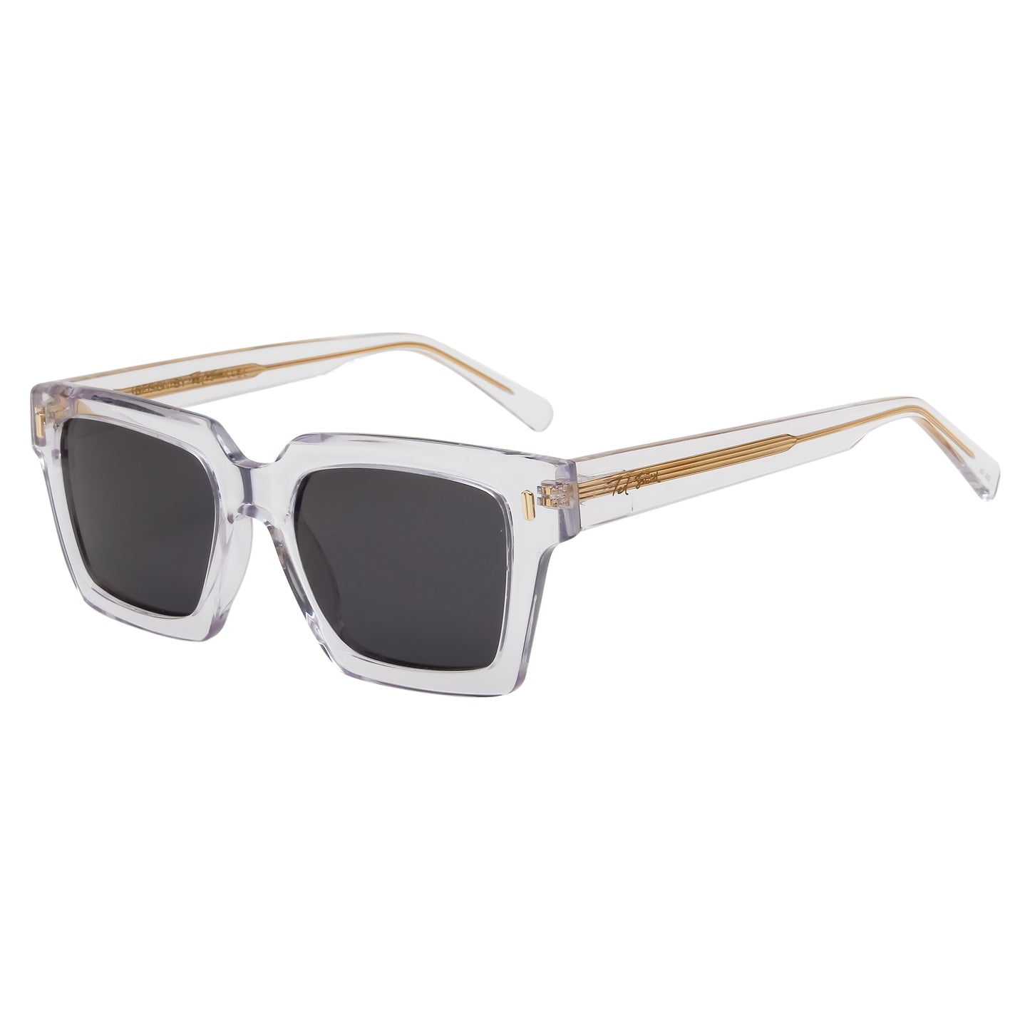 SUN-GRAHAM2 UNISEX SQUARE ACETATE SUNGLASSES WITH POLARIZED LENS (IN 6 COLORS)