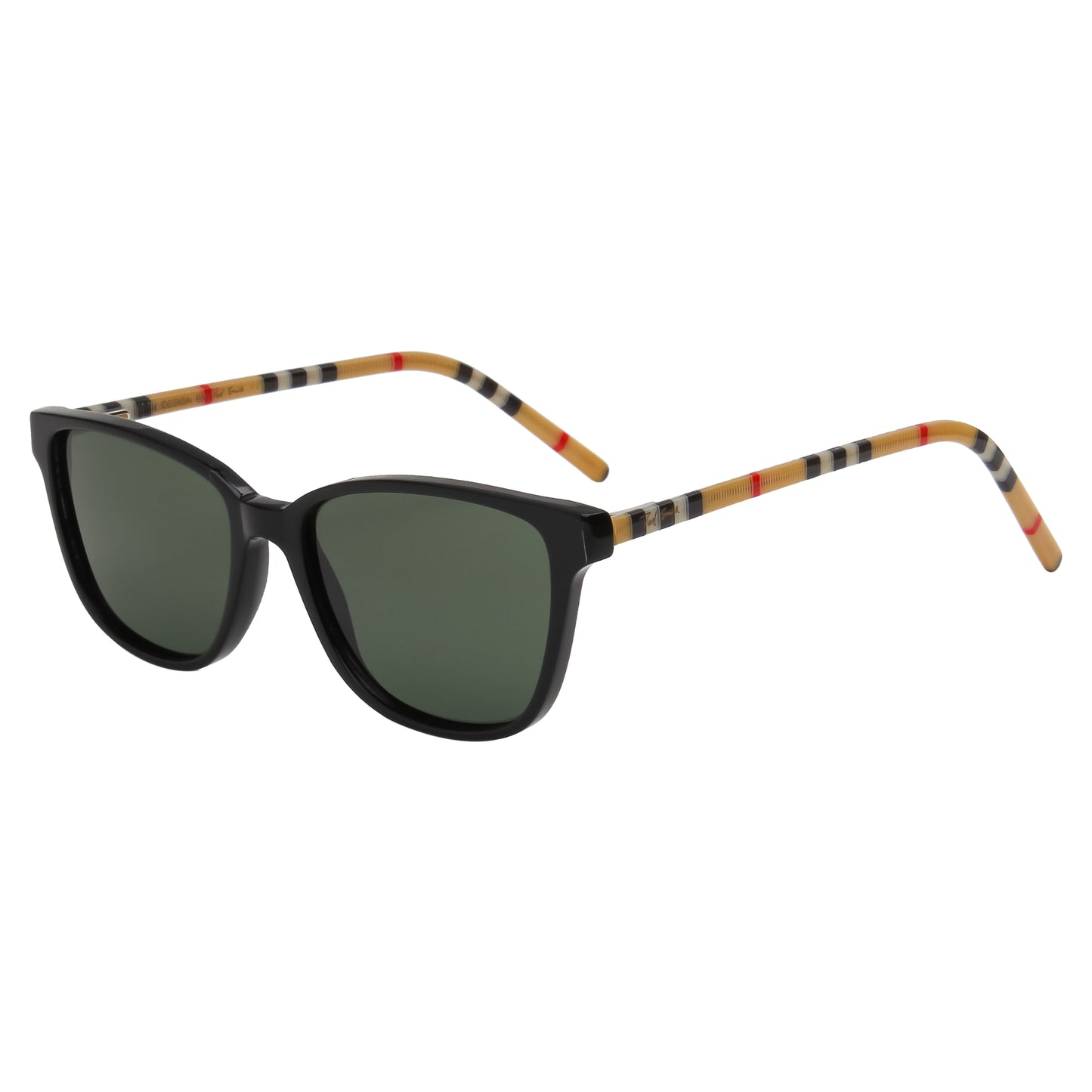 SUN-JULIA2 UNISEX SQUARE ACETATE SUNGLASSES WITH POLARIZED LENS (IN 5 COLORS)