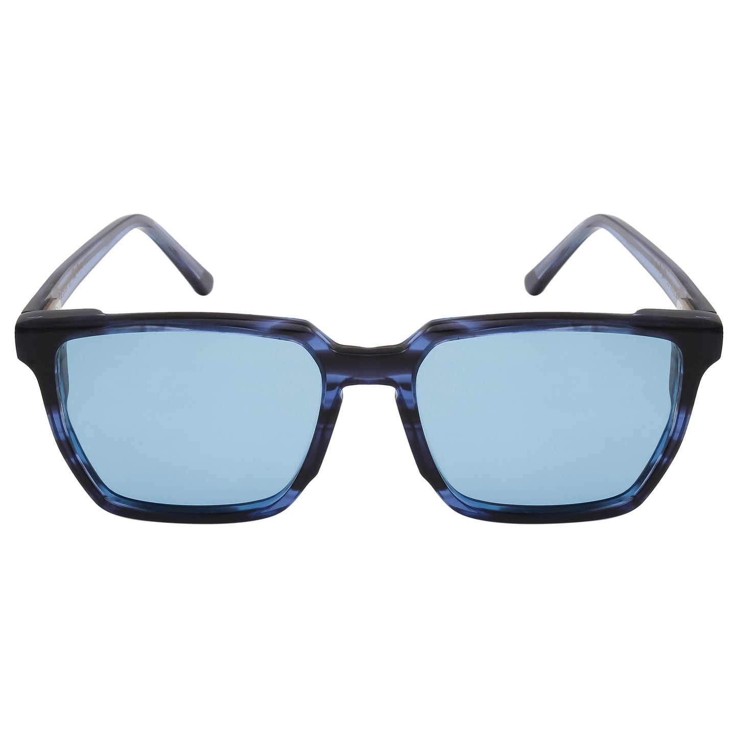 SUN-CARVAN2 UNISEX SQUARE ACETATE SUNGLASSES WITH POLARIZED LENS (IN 5 COLORS)