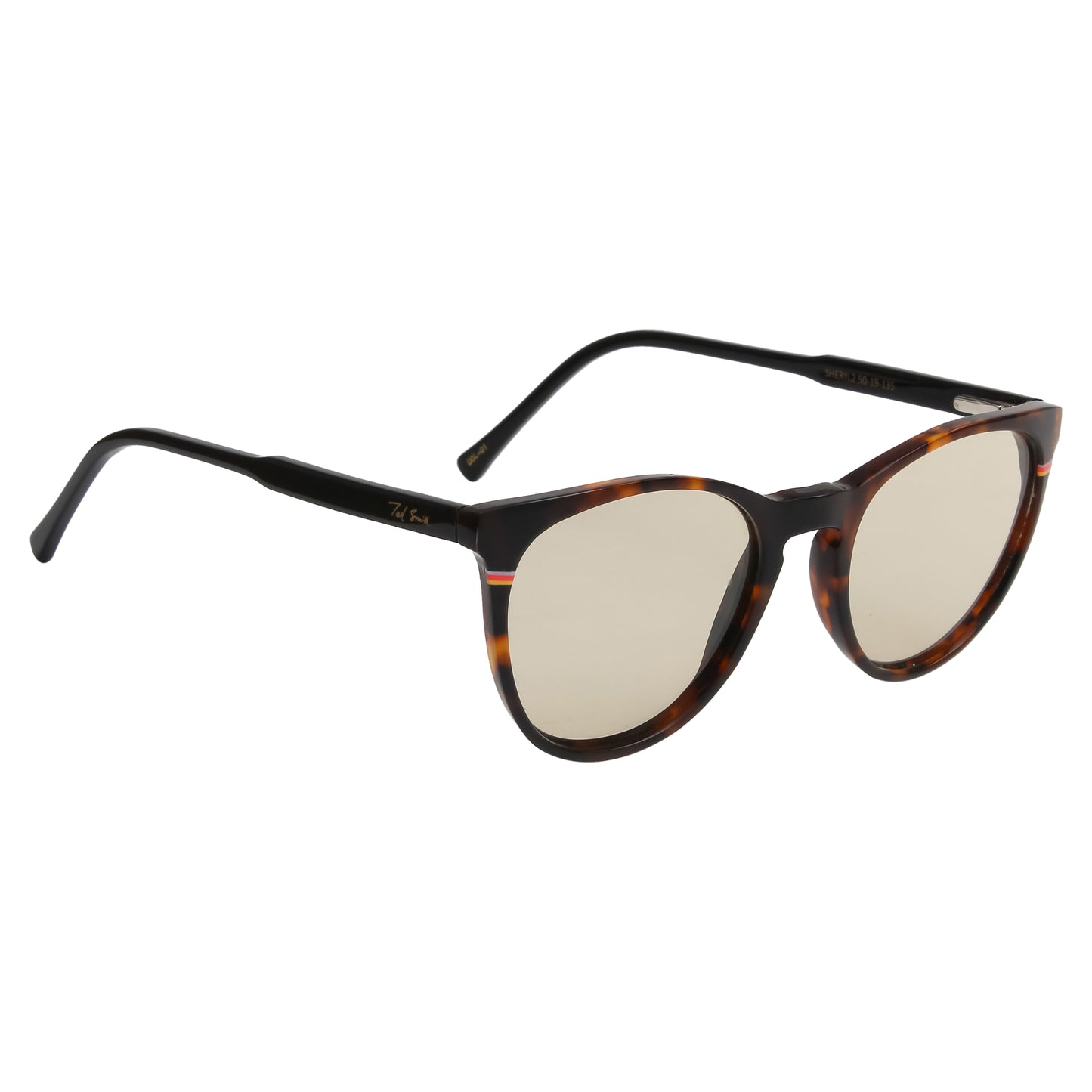 SUN-SHERYL2 UNISEX ROUND ACETATE SUNGLASSES WITH POLARIZED LENS (IN 6 COLORS)