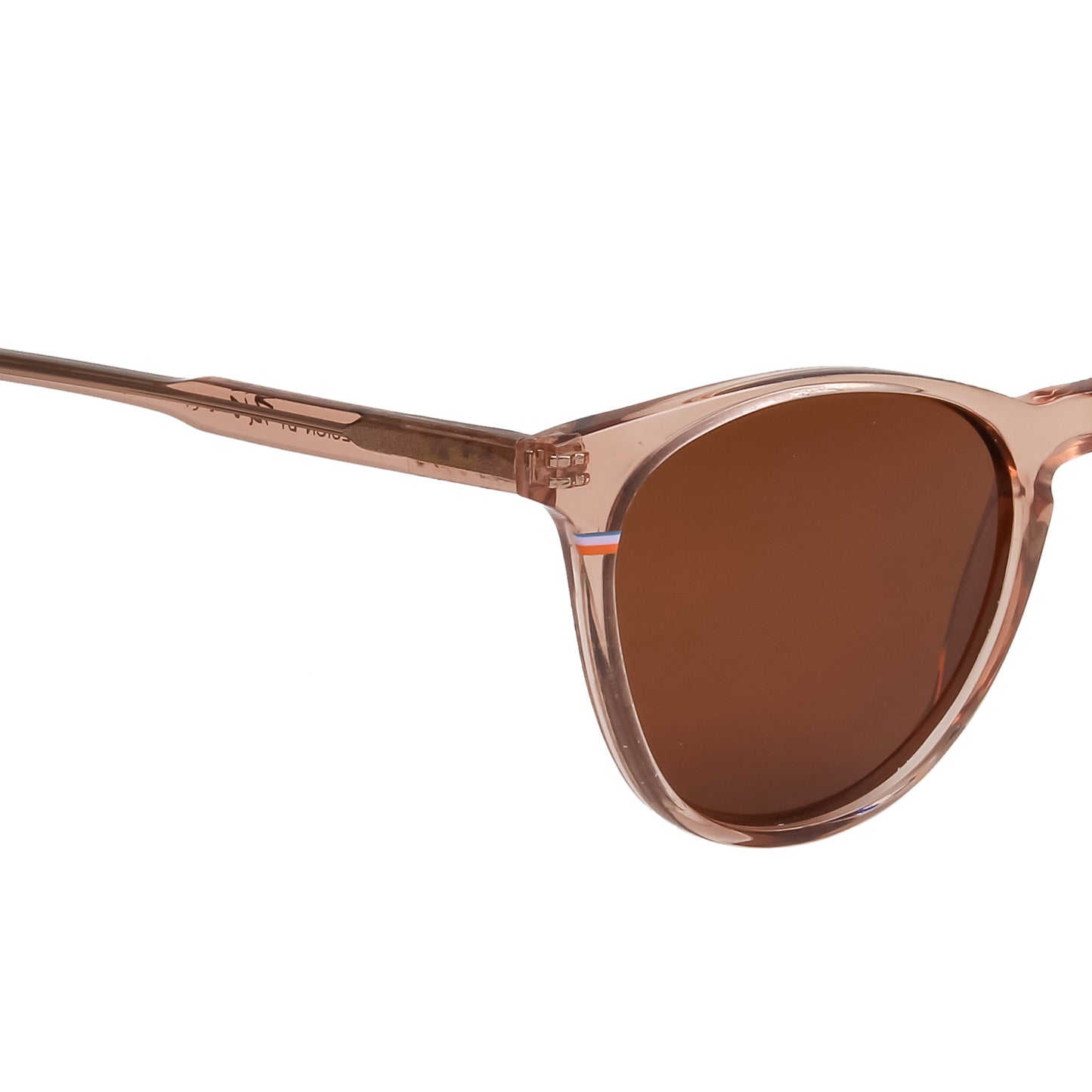 SUN-SHERYL2 UNISEX ROUND ACETATE SUNGLASSES WITH POLARIZED LENS (IN 6 COLORS)