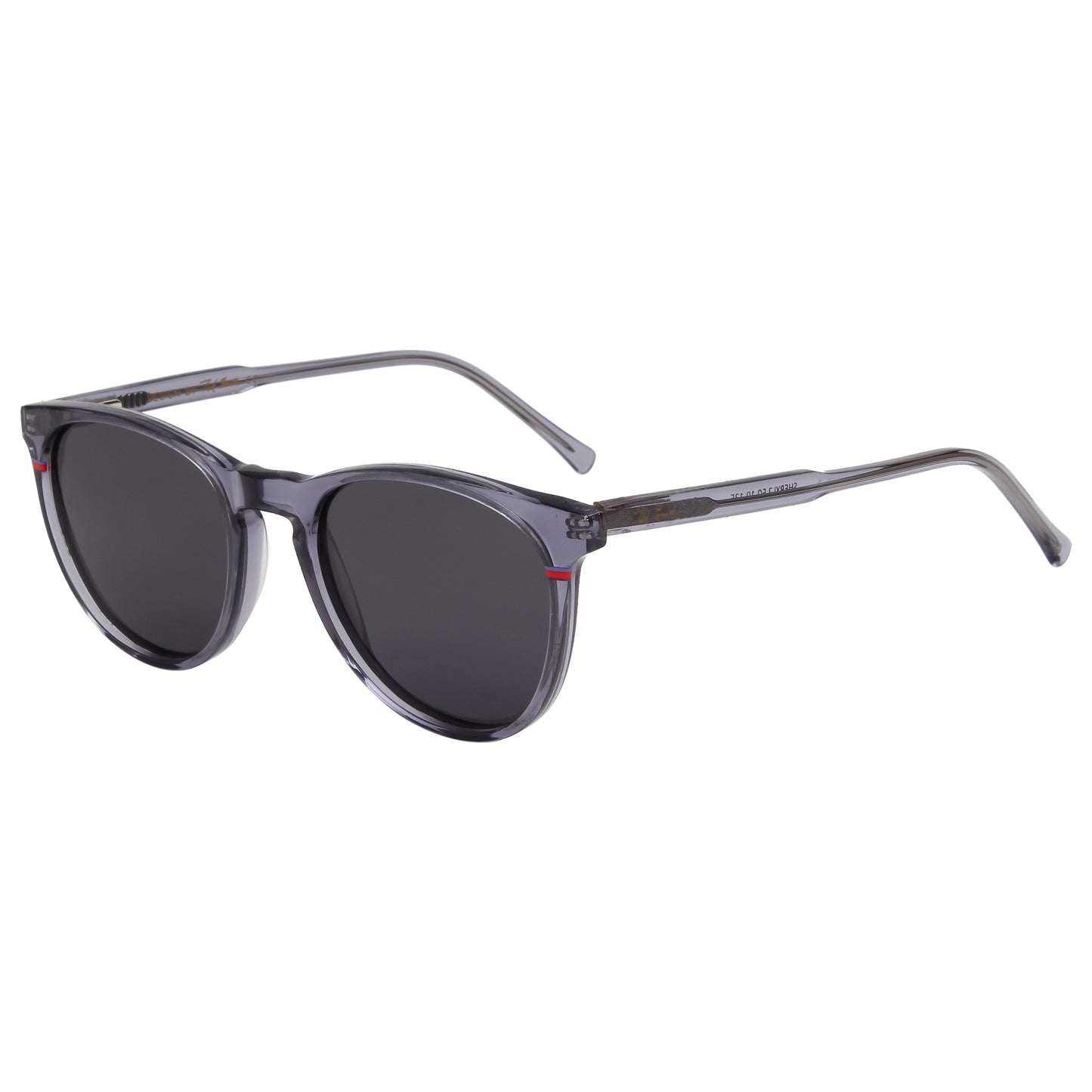 SUN-SHERYL2 UNISEX ROUND ACETATE SUNGLASSES WITH POLARIZED LENS (IN 6 COLORS)