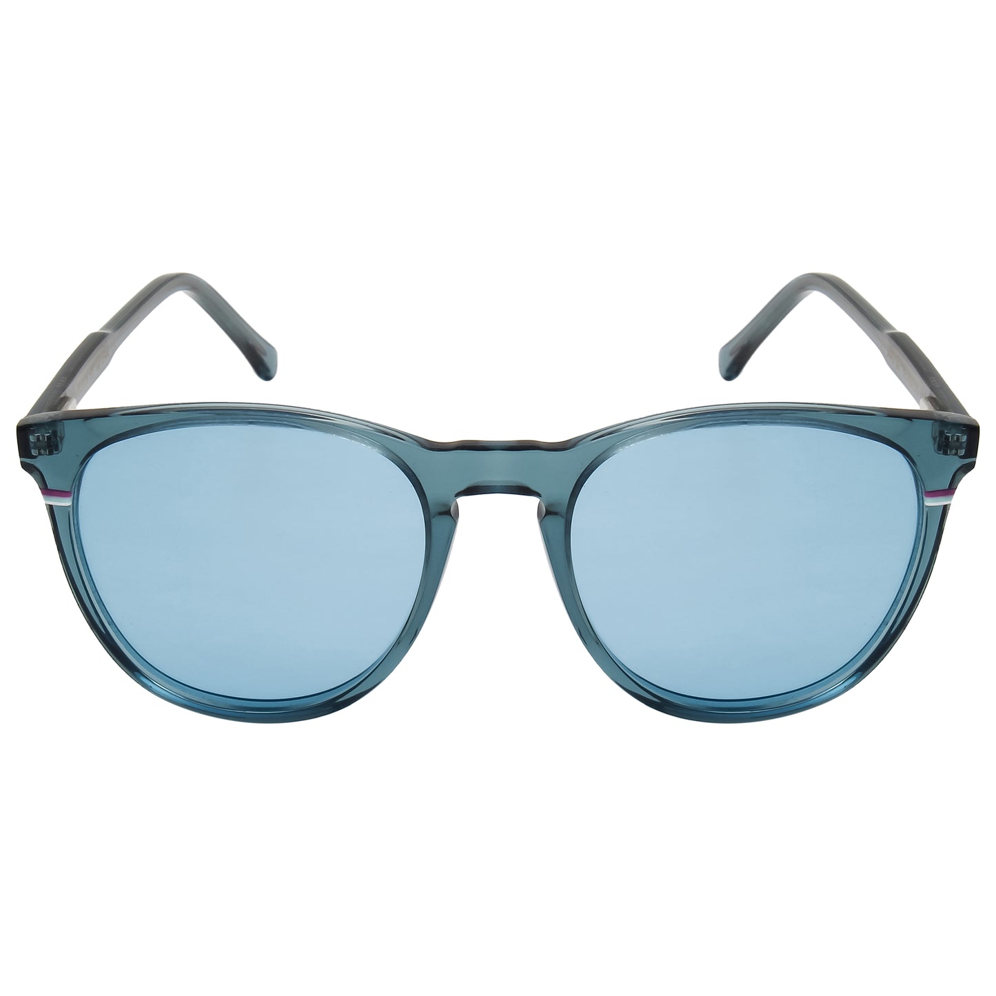 SUN-SHERYL2 UNISEX ROUND ACETATE SUNGLASSES WITH POLARIZED LENS (IN 6 COLORS)