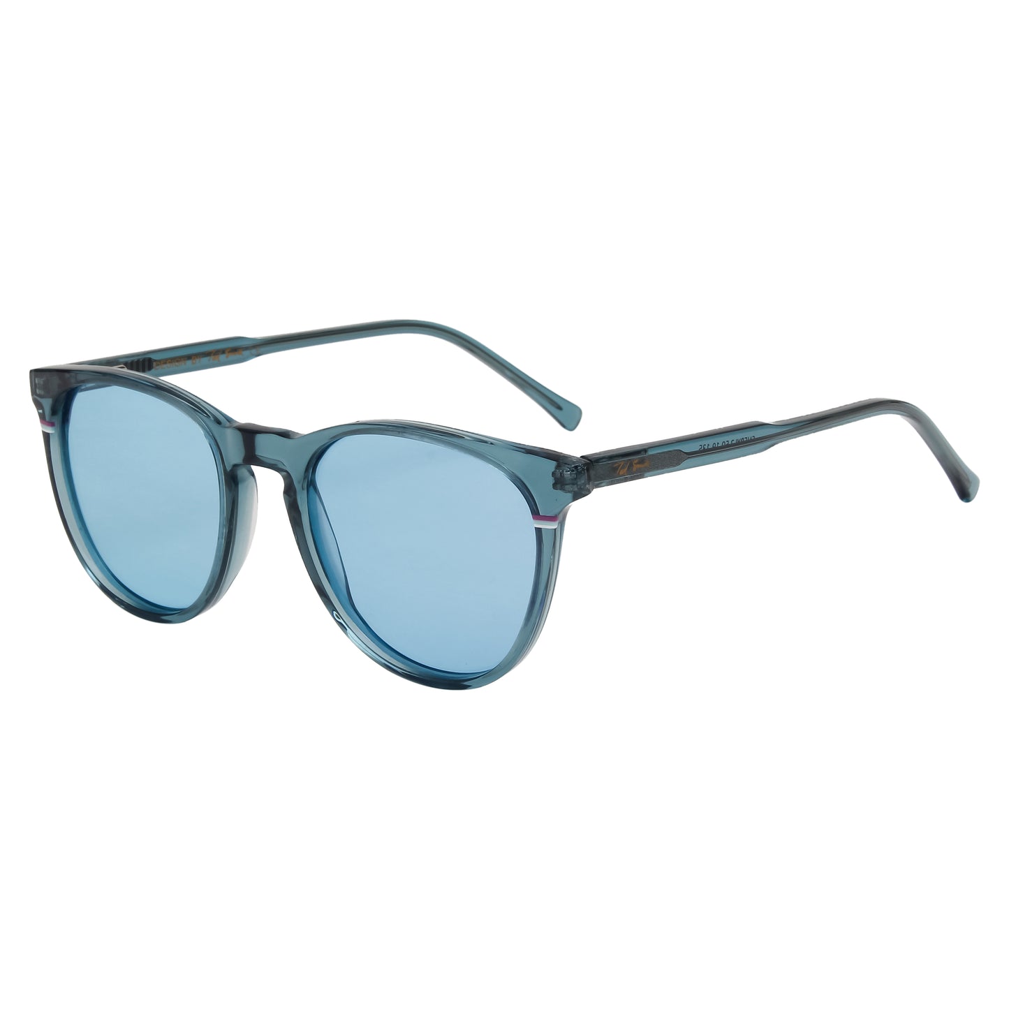 SUN-SHERYL2 UNISEX ROUND ACETATE SUNGLASSES WITH POLARIZED LENS (IN 6 COLORS)