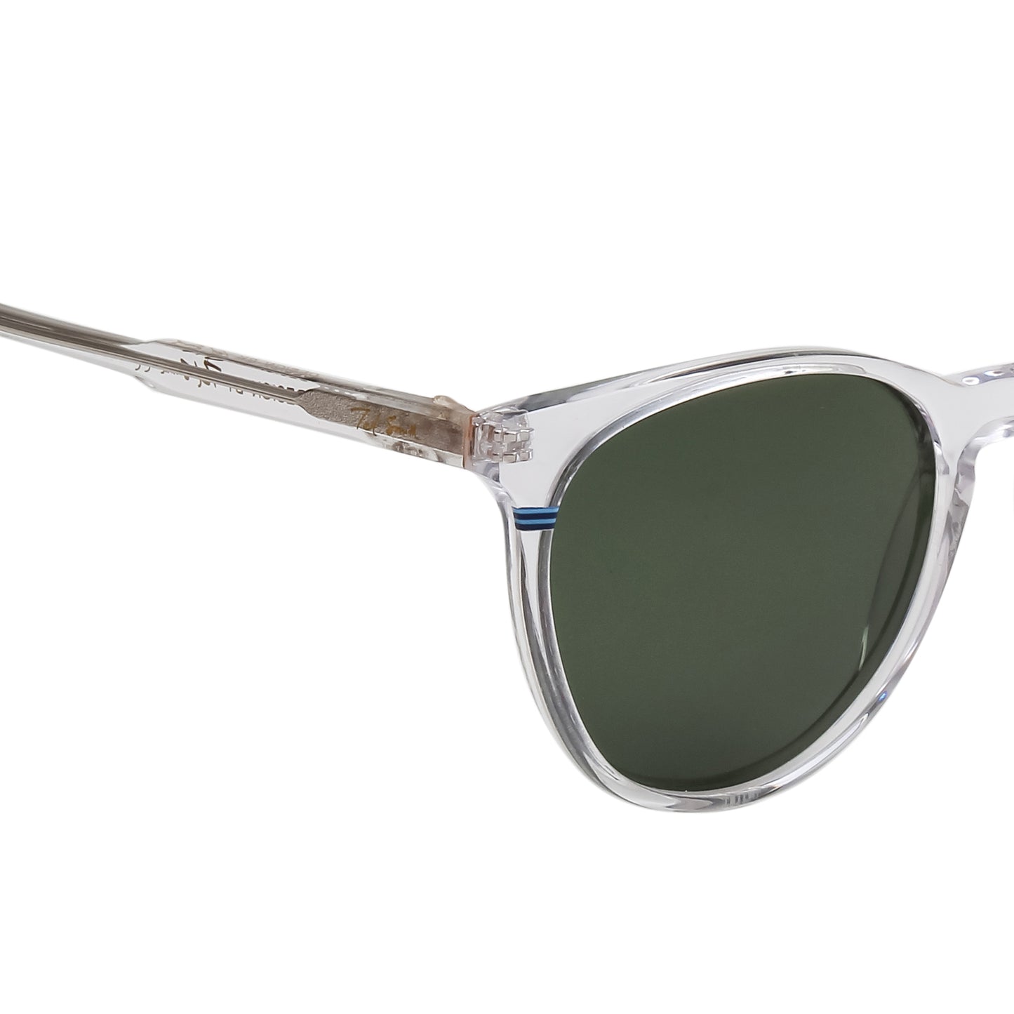 SUN-SHERYL2 UNISEX ROUND ACETATE SUNGLASSES WITH POLARIZED LENS (IN 6 COLORS)