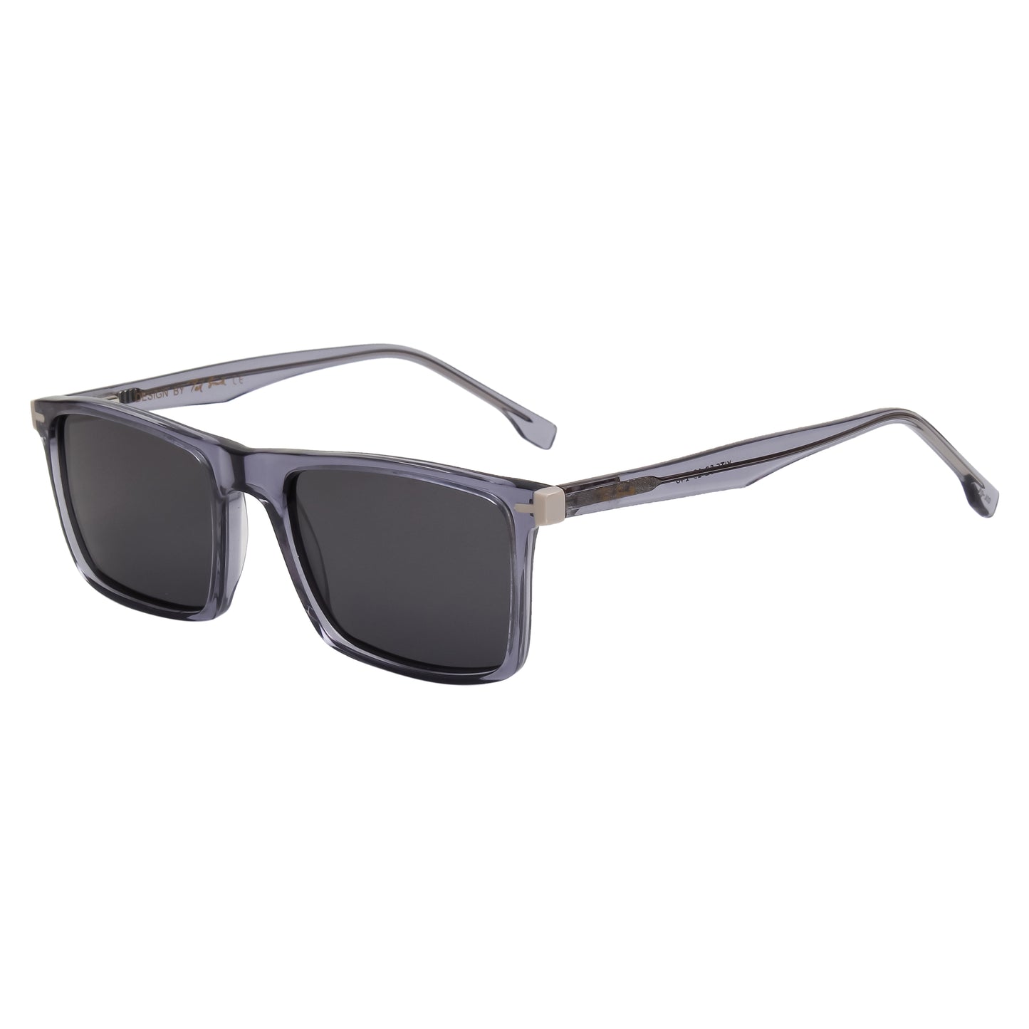 SUN-KITE UNISEX SQUARE ACETATE SUNGLASSES WITH POLARIZED LENS (IN 6 COLORS)