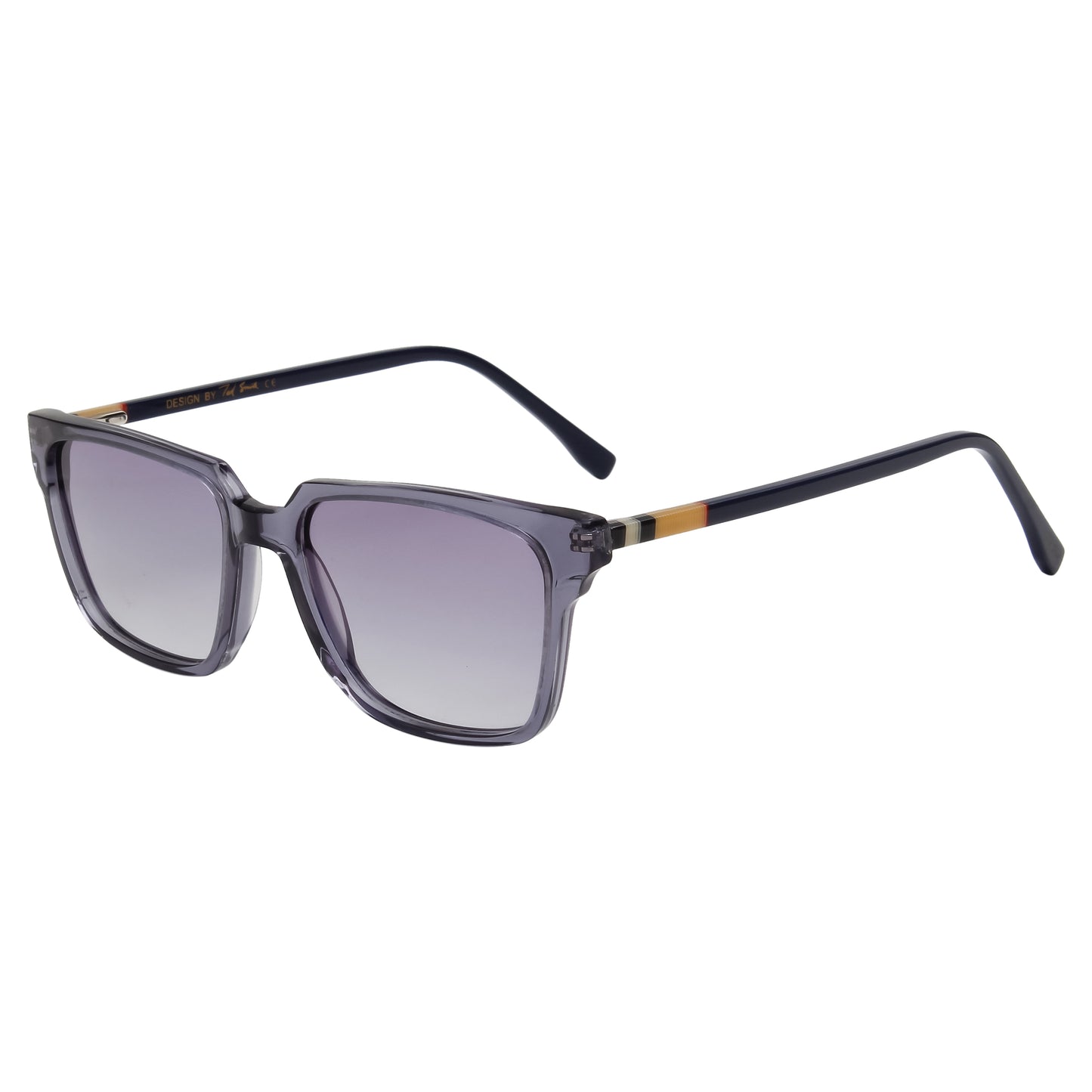 SUN-ROMAN UNISEX SQUARE ACETATE SUNGLASSES WITH POLARIZED LENS (IN 6 COLORS)