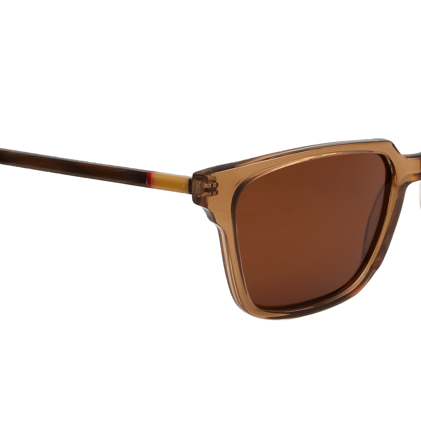 SUN-ROMAN UNISEX SQUARE ACETATE SUNGLASSES WITH POLARIZED LENS (IN 6 COLORS)