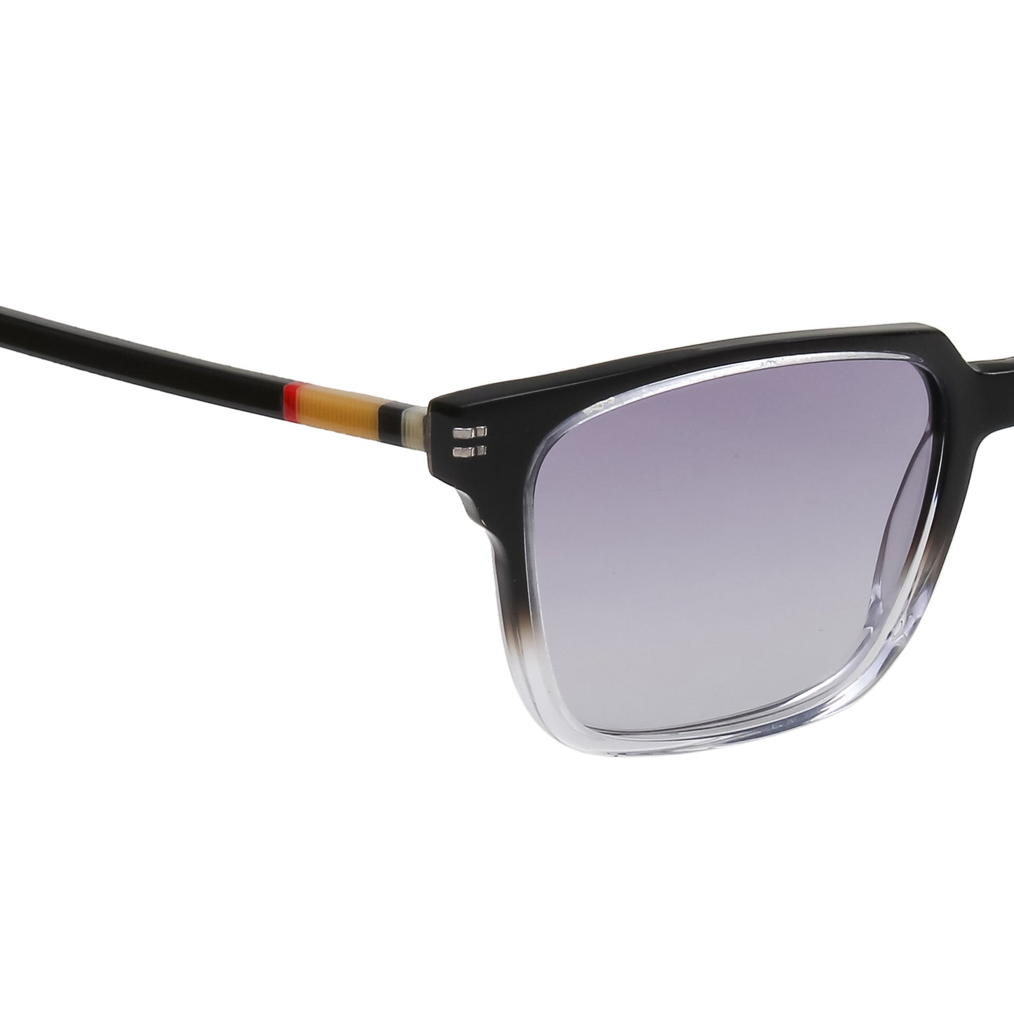 SUN-ROMAN UNISEX SQUARE ACETATE SUNGLASSES WITH POLARIZED LENS (IN 6 COLORS)