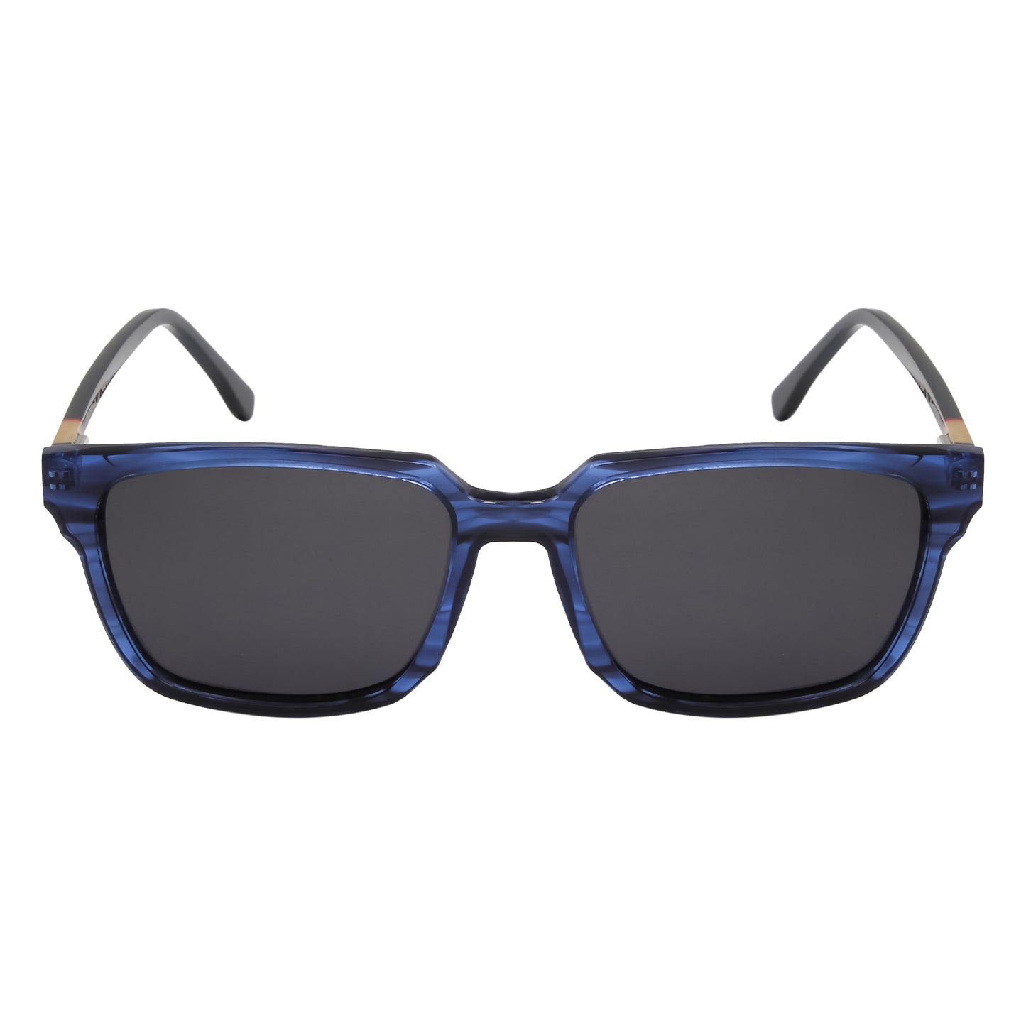 SUN-ROMAN UNISEX SQUARE ACETATE SUNGLASSES WITH POLARIZED LENS (IN 6 COLORS)