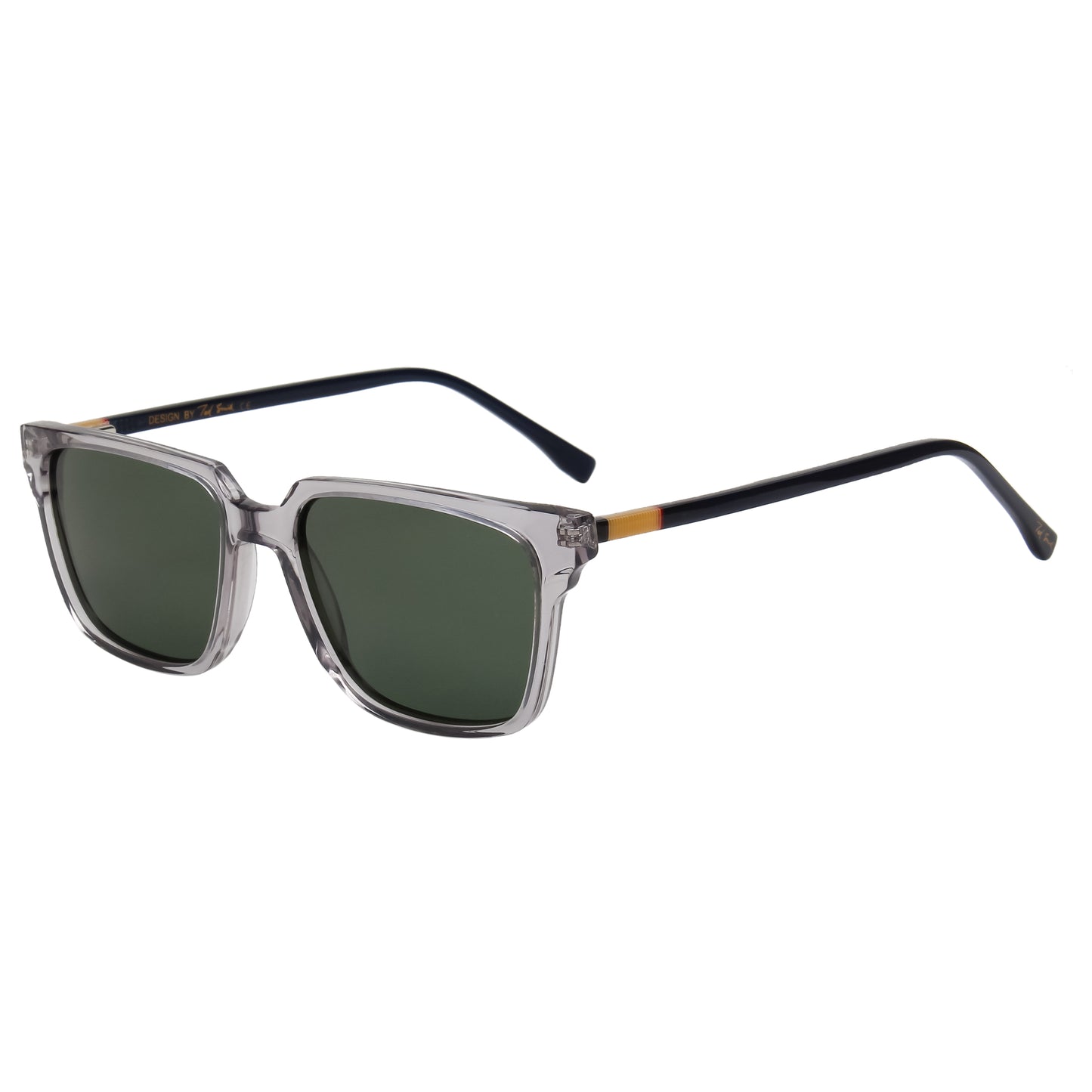 SUN-ROMAN UNISEX SQUARE ACETATE SUNGLASSES WITH POLARIZED LENS (IN 6 COLORS)