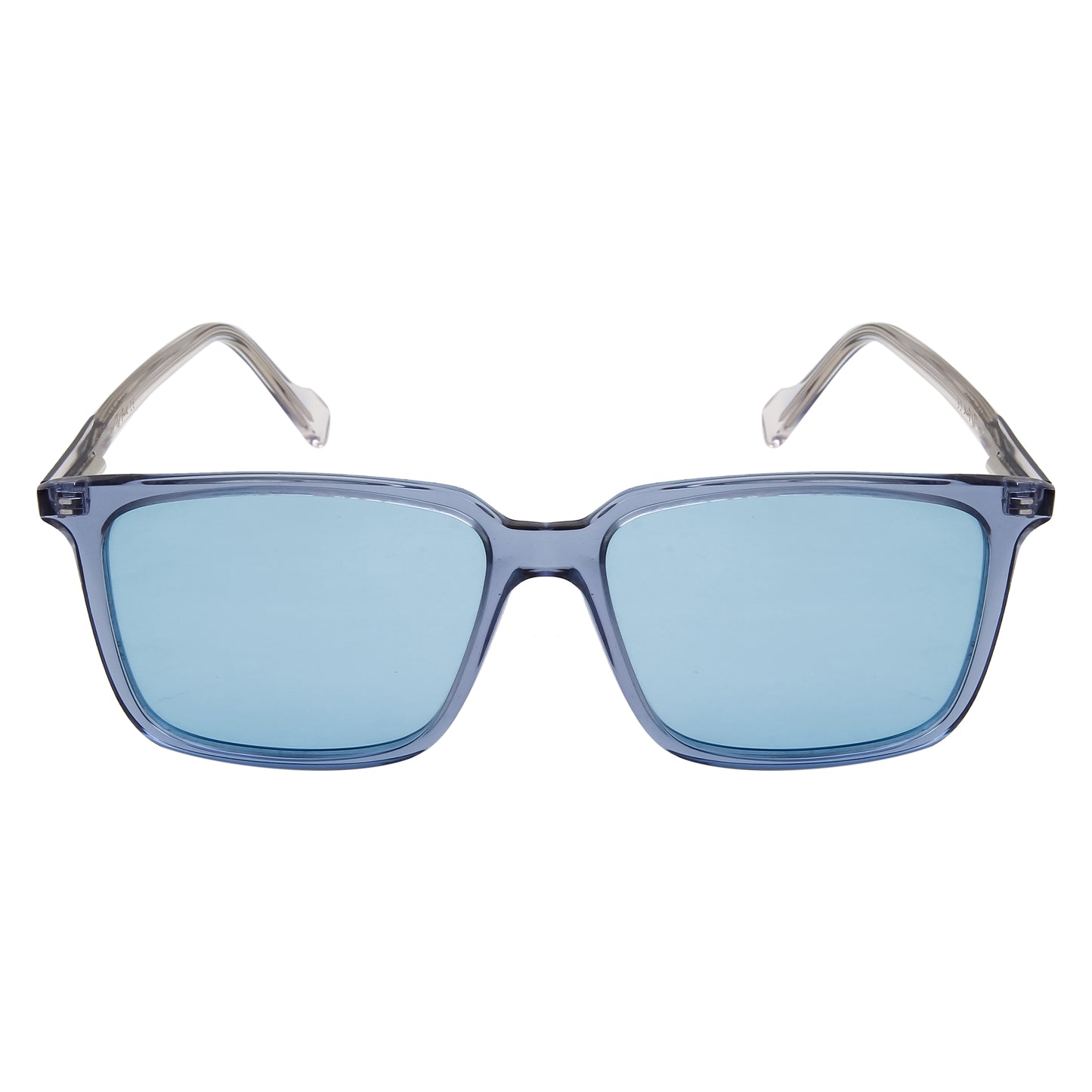 SUN-GRAHAM UNISEX SQUARE ACETATE SUNGLASSES WITH POLARIZED LENS (IN 6 COLORS)