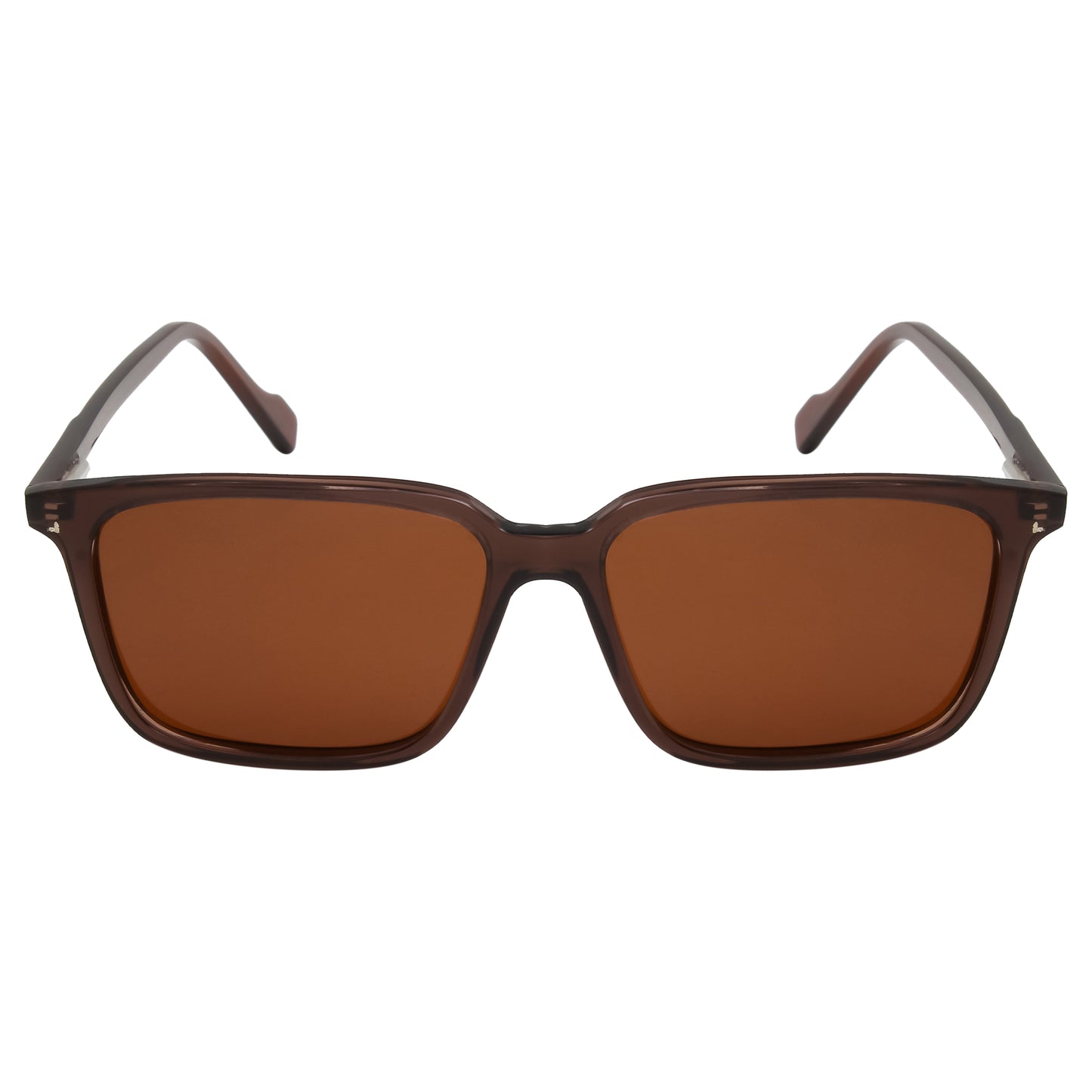 SUN-GRAHAM UNISEX SQUARE ACETATE SUNGLASSES WITH POLARIZED LENS (IN 6 COLORS)